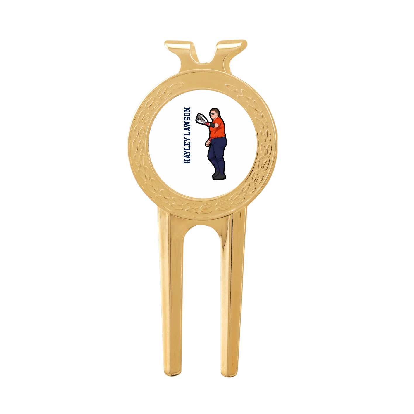 Divot Tool with Ball Marker — Name Vertical in Classic