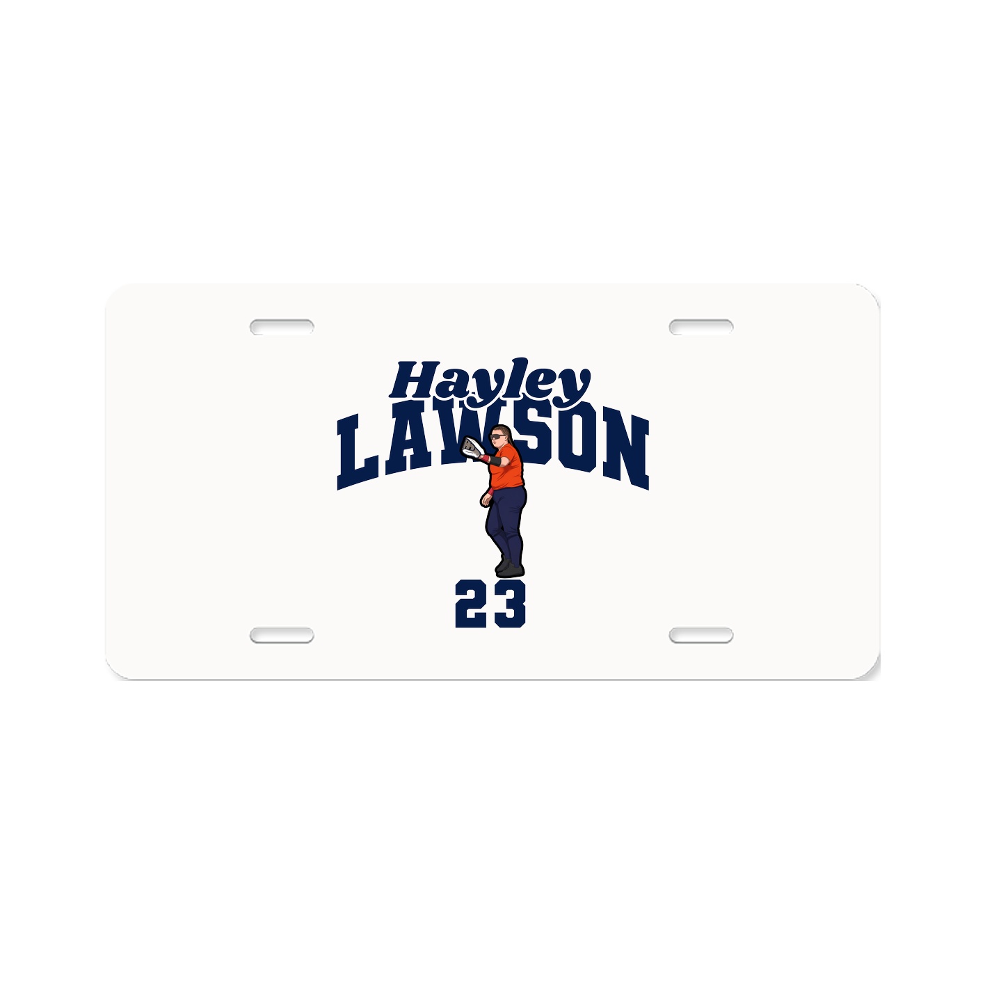 License Plate — Signature Arch in Classic