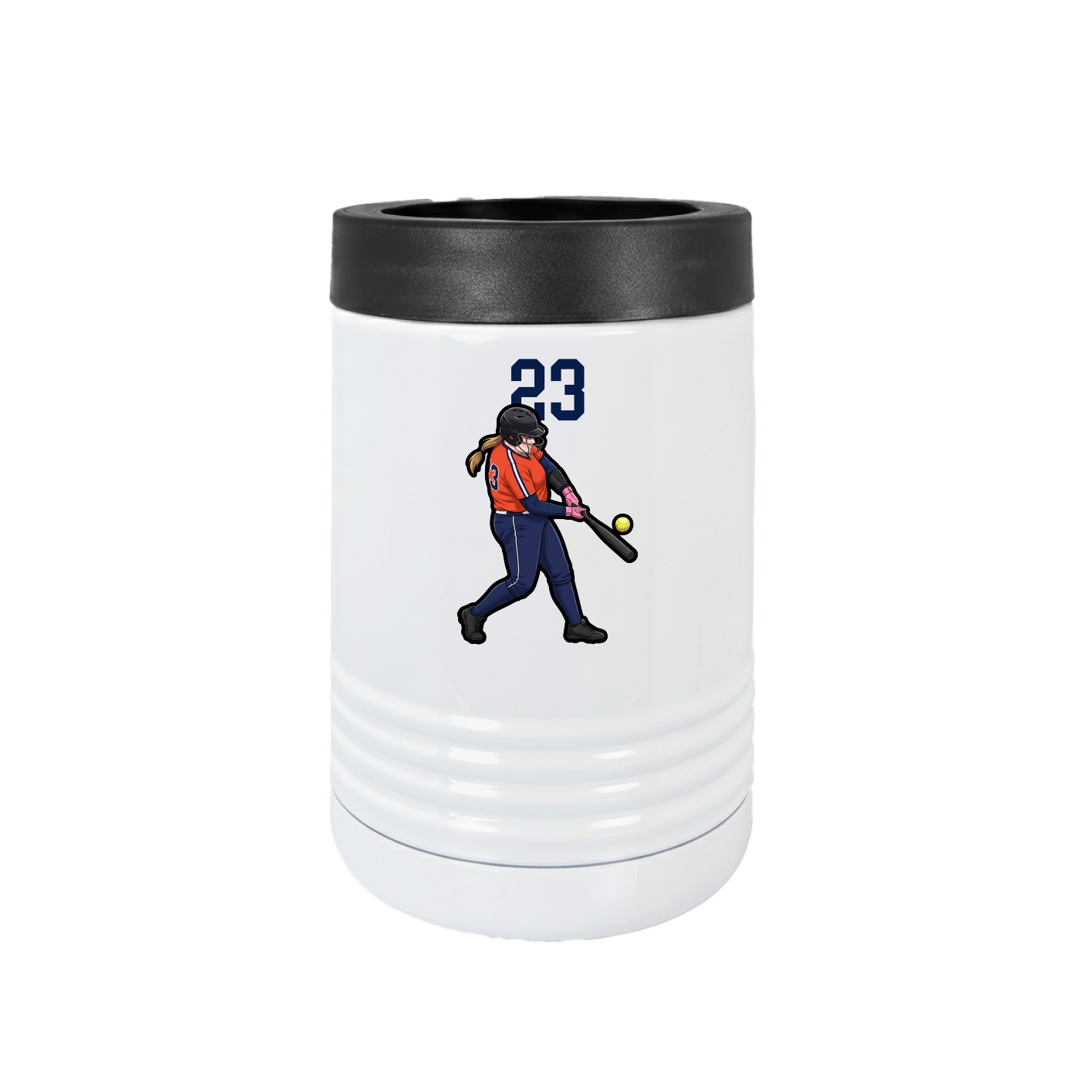 Beverage Holder — Number Top in White