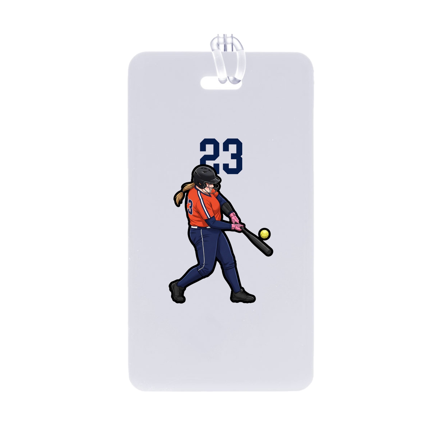 Bag Tag — Number Top in Classic