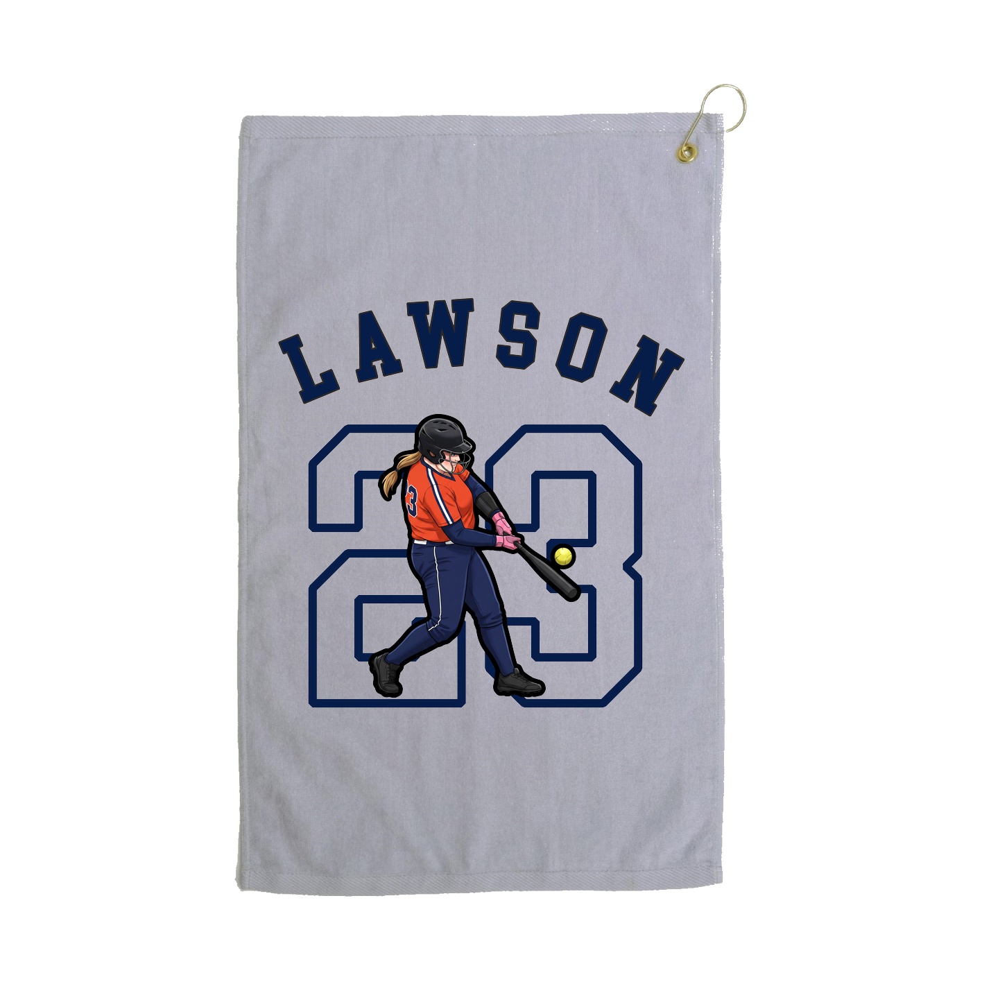 Golf Towel — Shirsey Arch in Grey