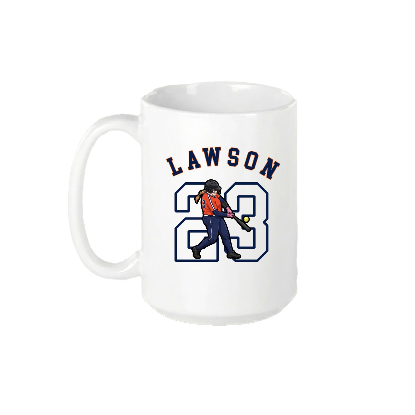 15oz Coffee Mug — Shirsey Arch in White