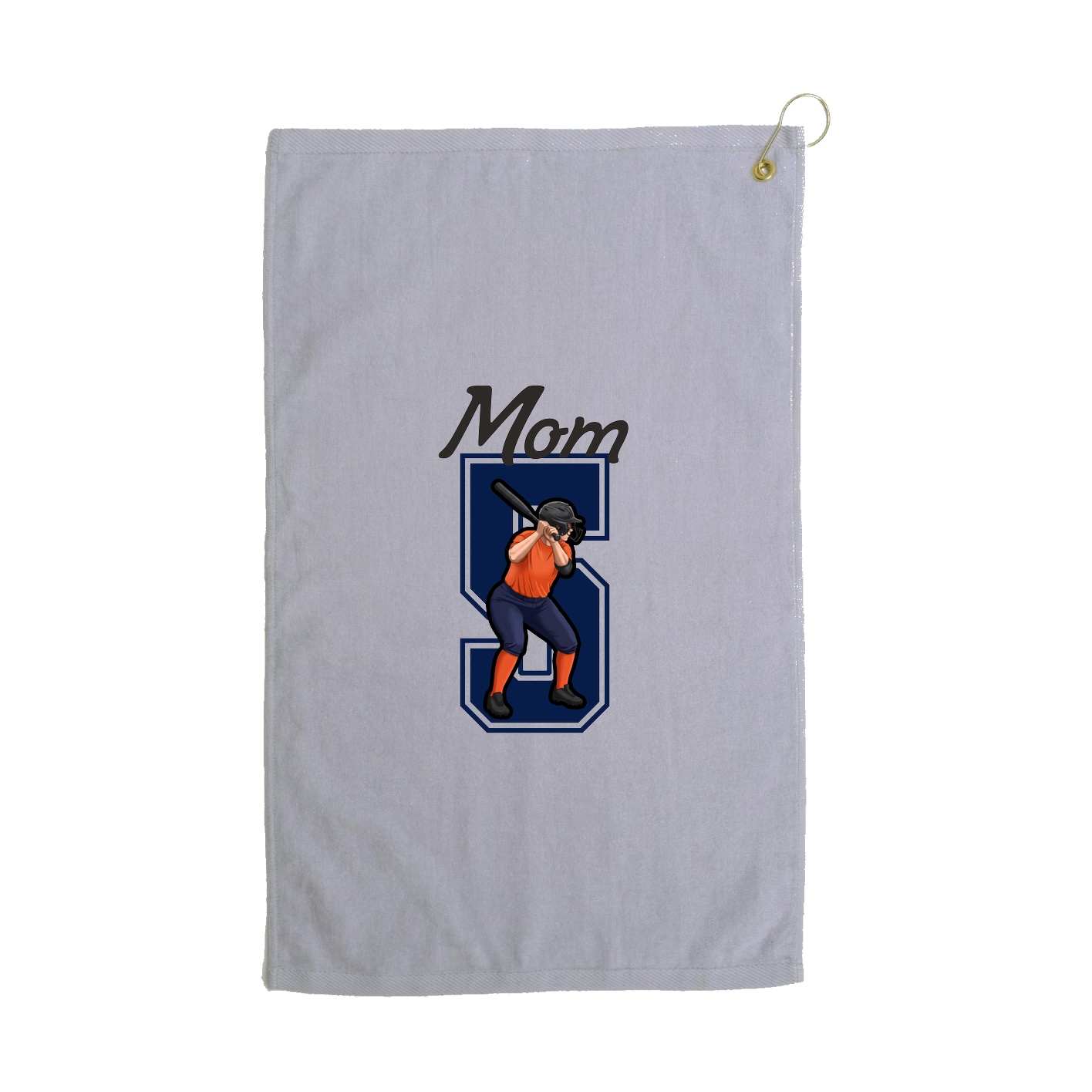 Golf Towel — Mothers Day Shirsey in Grey
