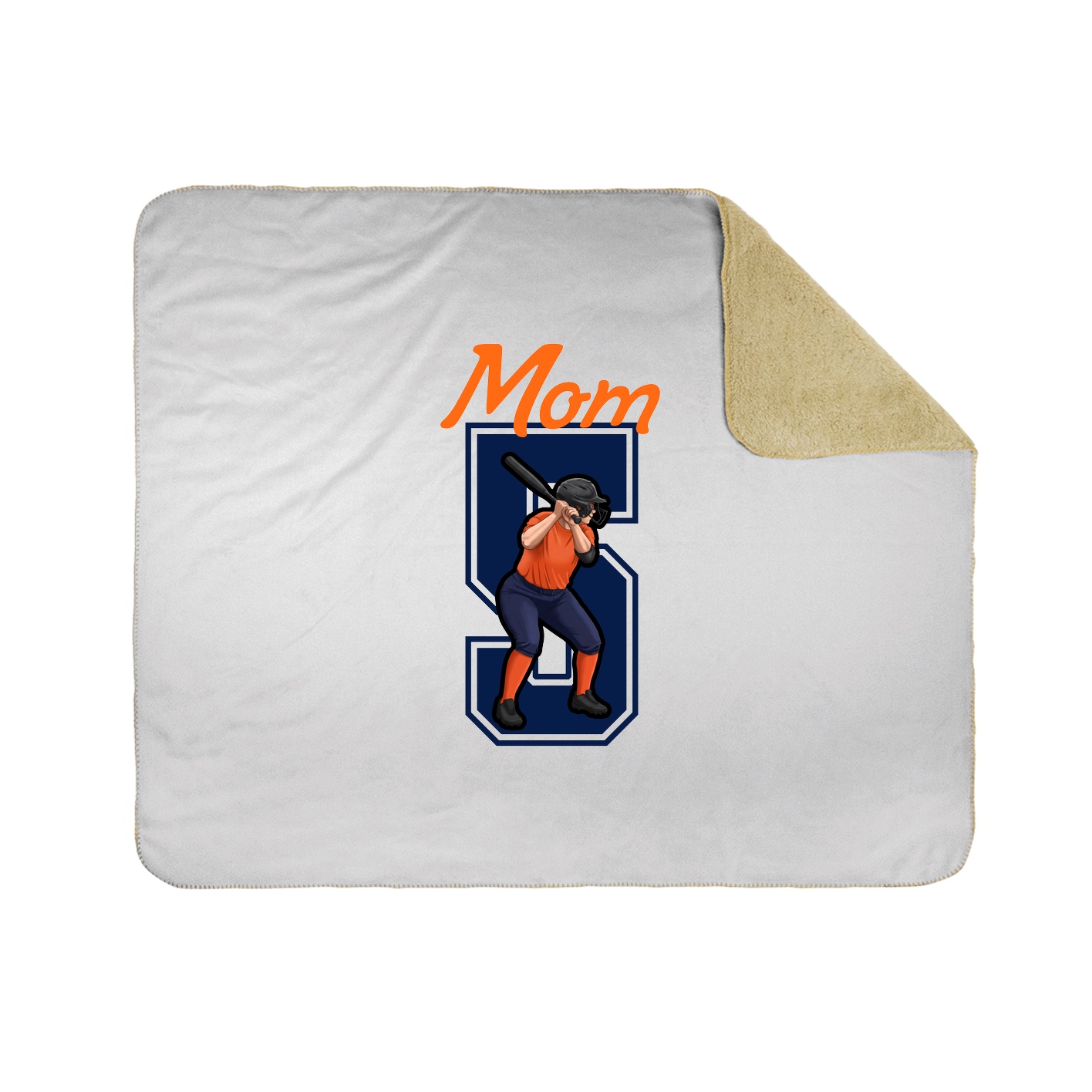 Throw Blanket — Mothers Day Shirsey in White