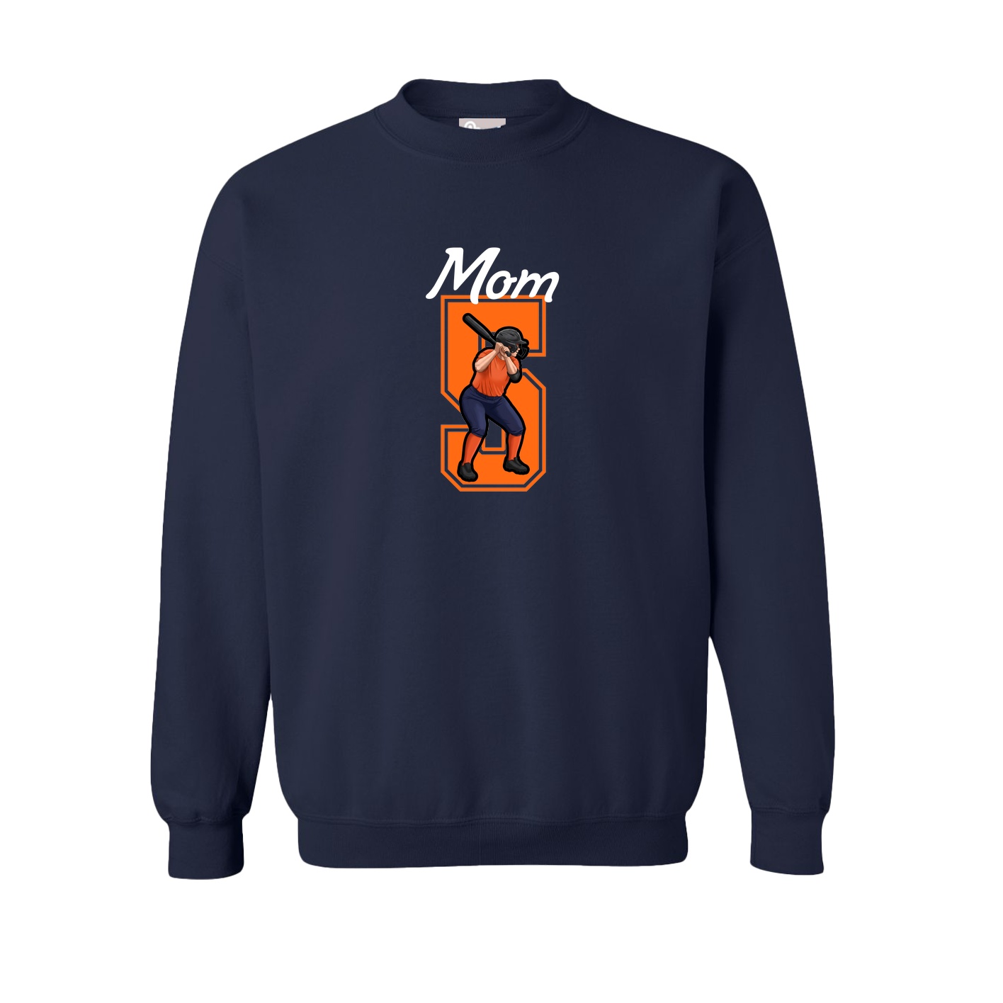 Fleece Crew — Mothers Day Shirsey in Navy