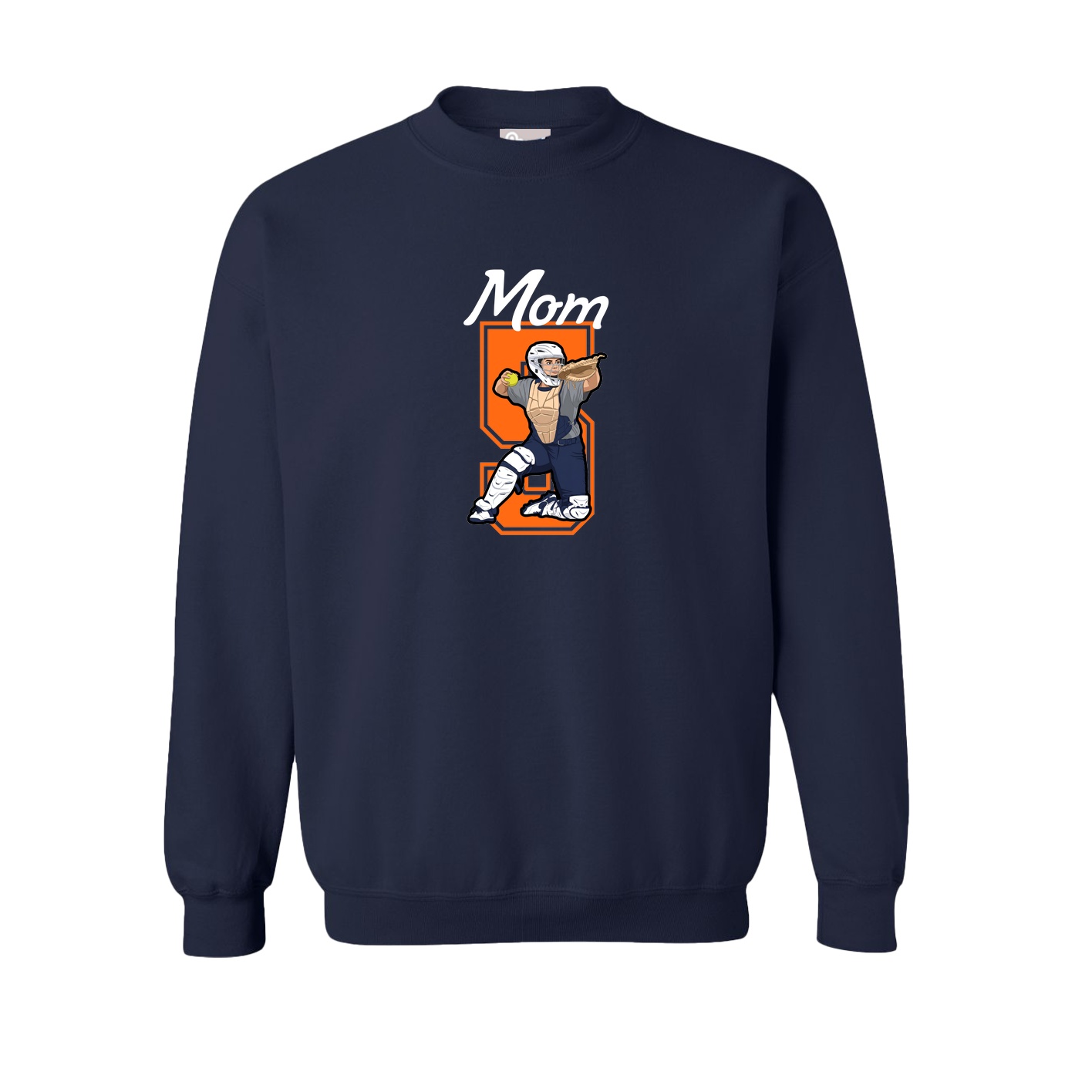 Fleece Crew — Mothers Day Shirsey in Navy