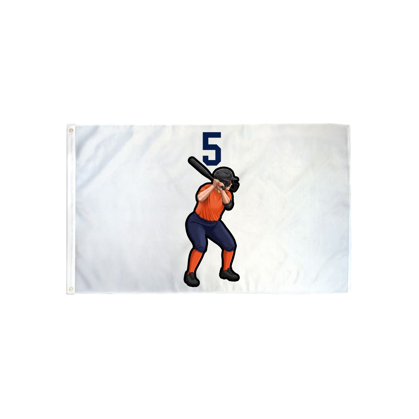 3x5 Flag — Number Top in Classic