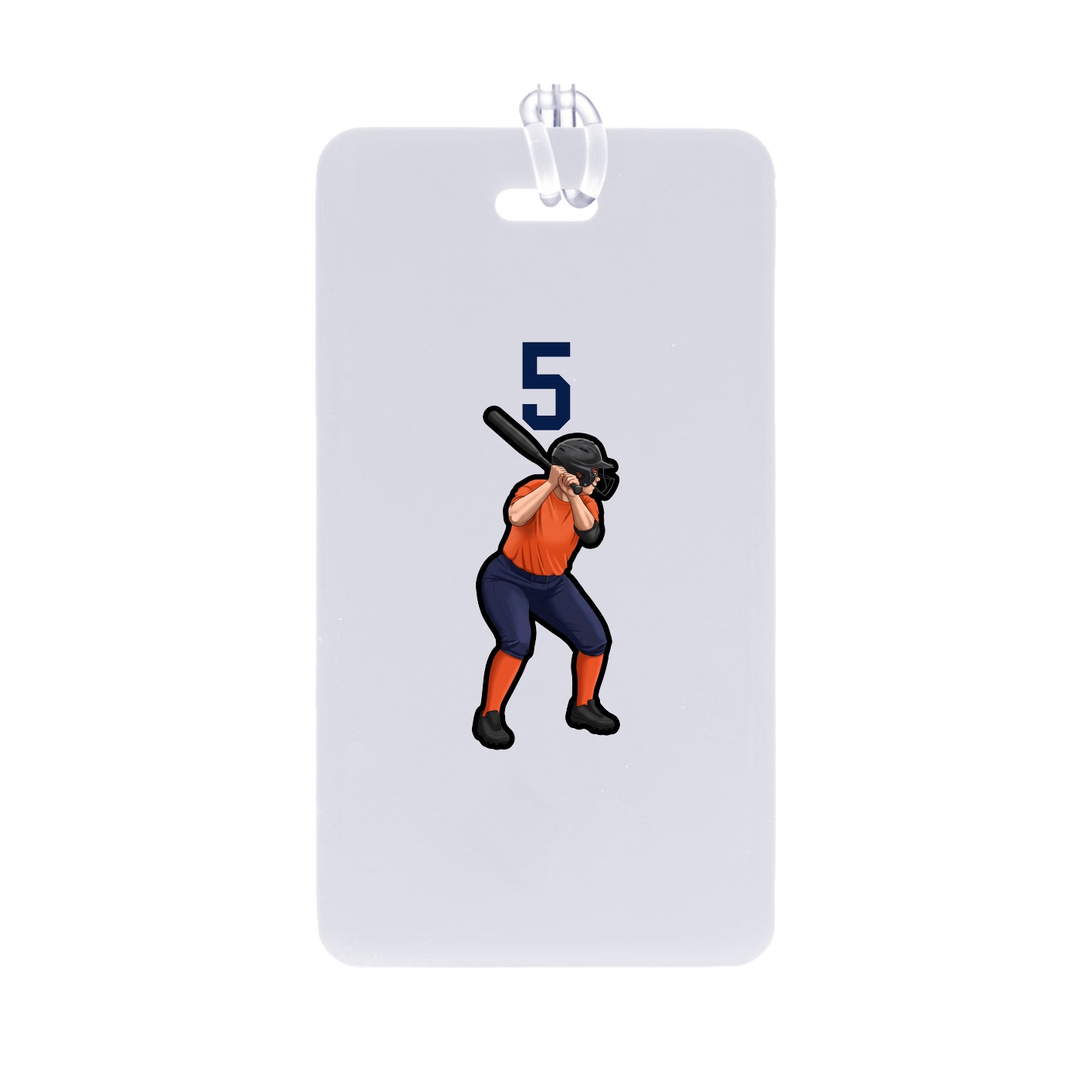 Bag Tag — Number Top in Classic
