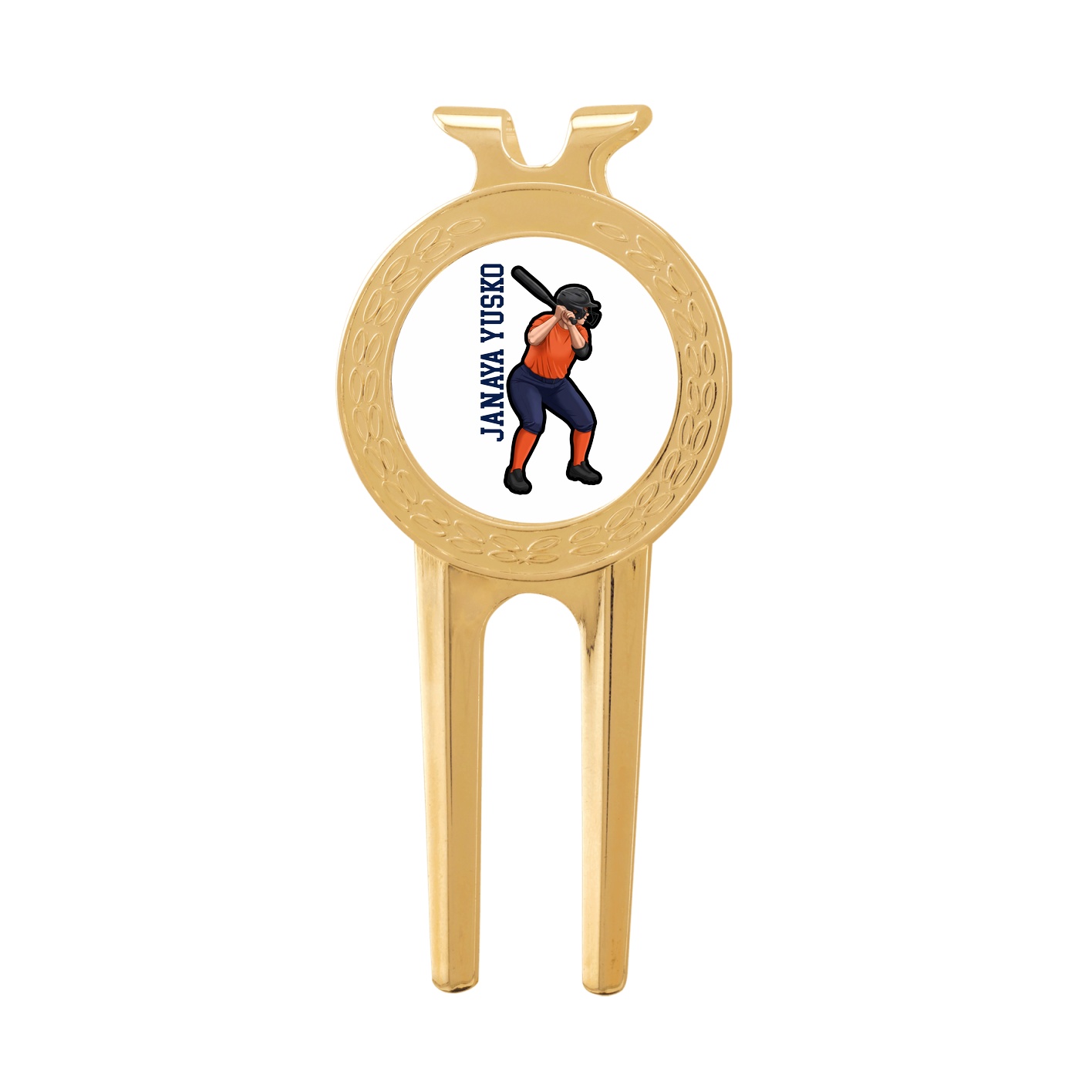 Divot Tool with Ball Marker — Name Vertical in Classic
