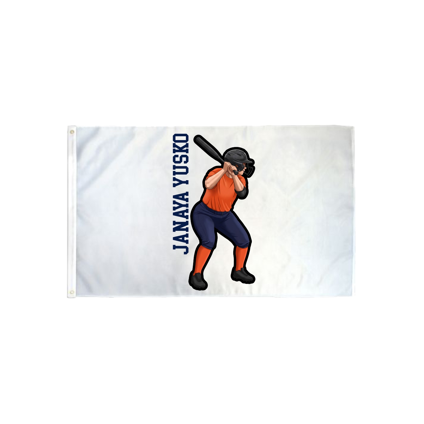 3x5 Flag — Name Vertical in Classic