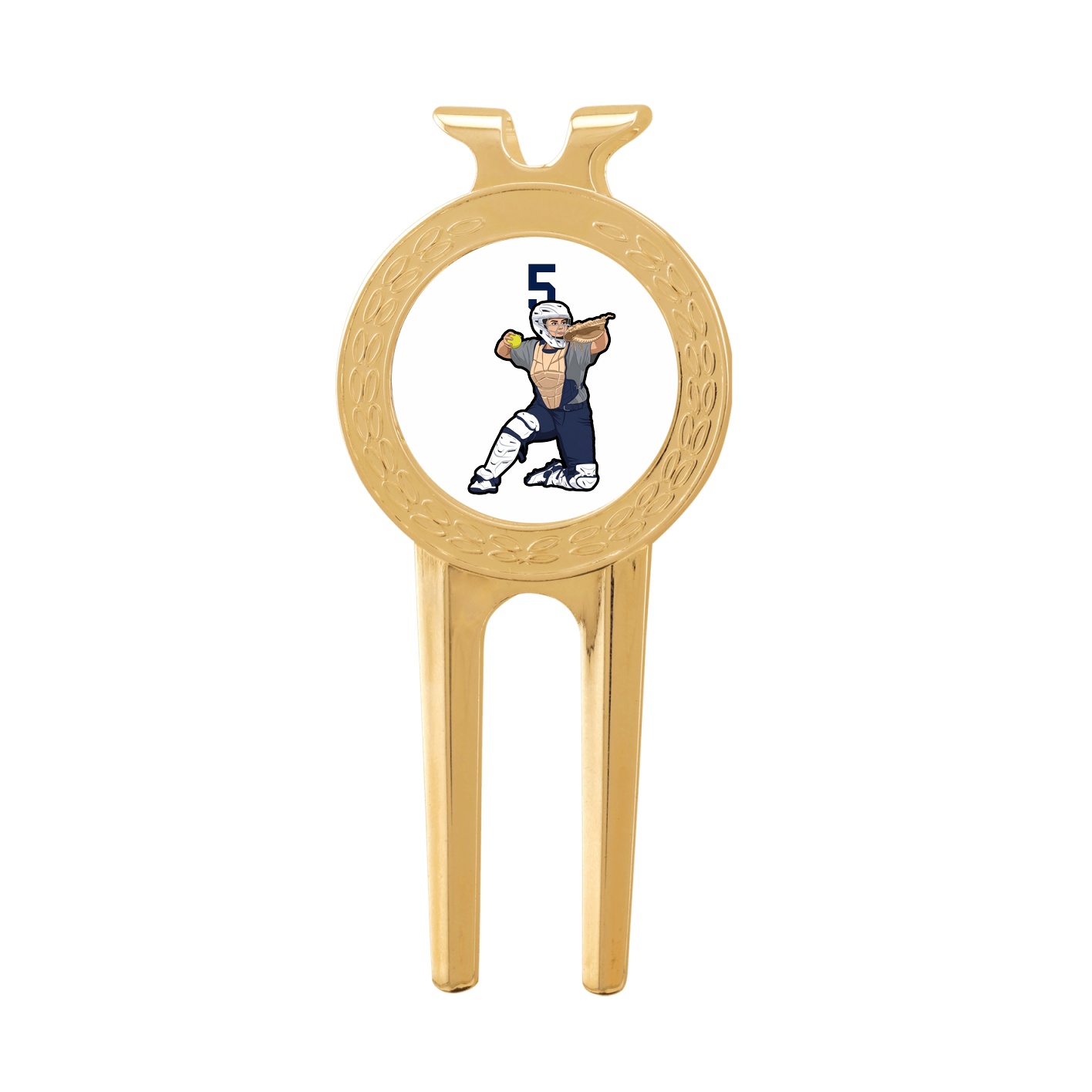 Divot Tool with Ball Marker — Number Top in Classic