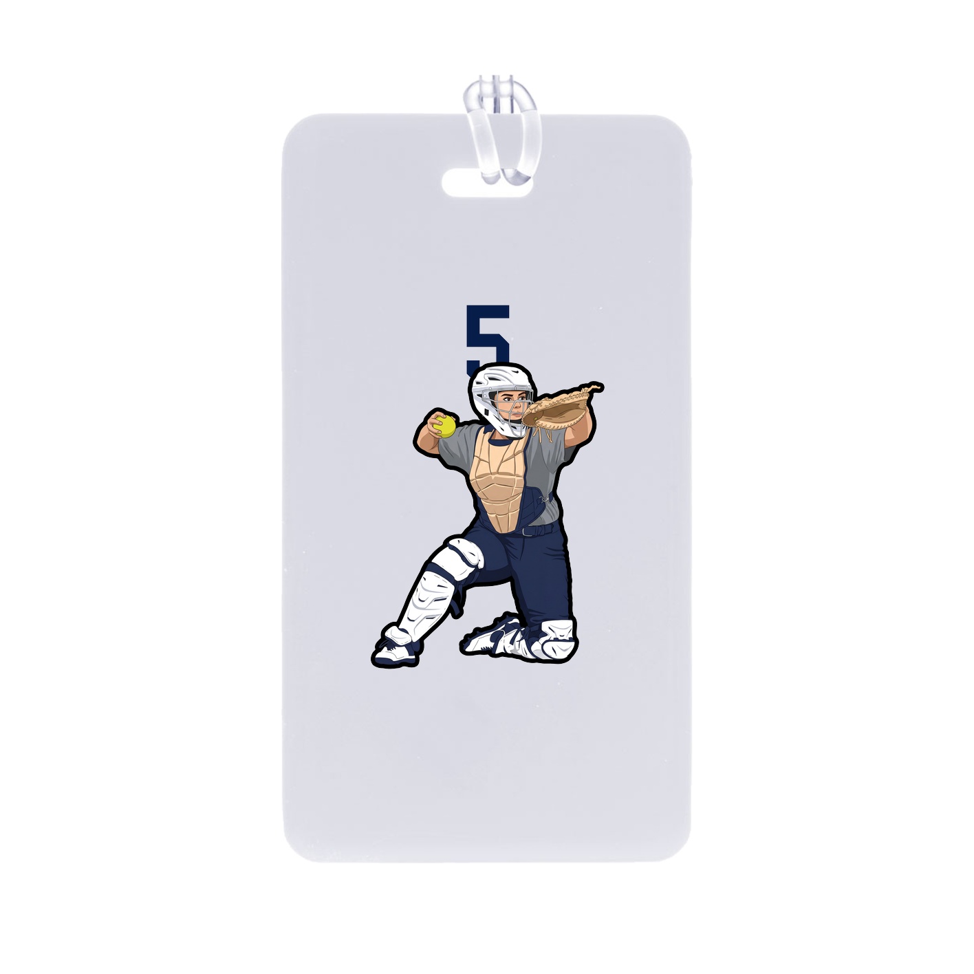 Bag Tag — Number Top in Classic