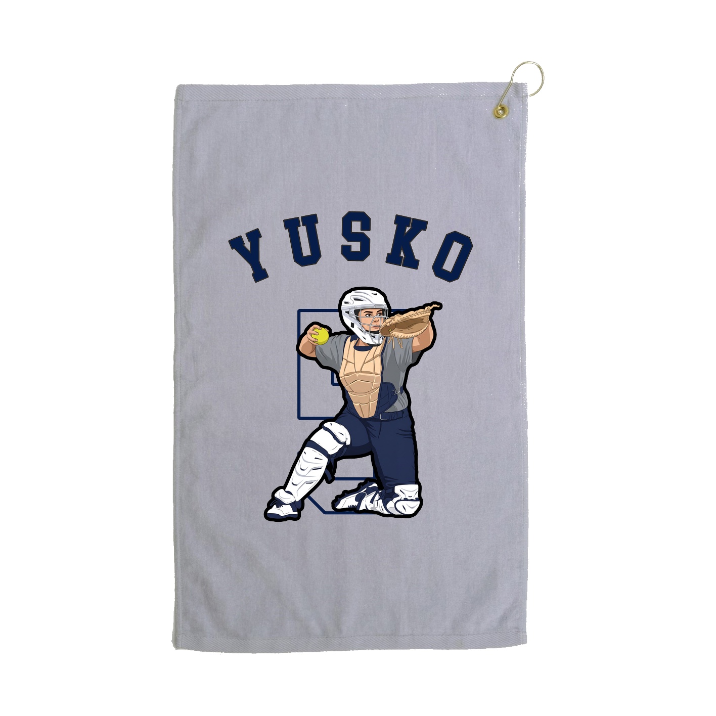 Golf Towel — Shirsey Arch in Grey