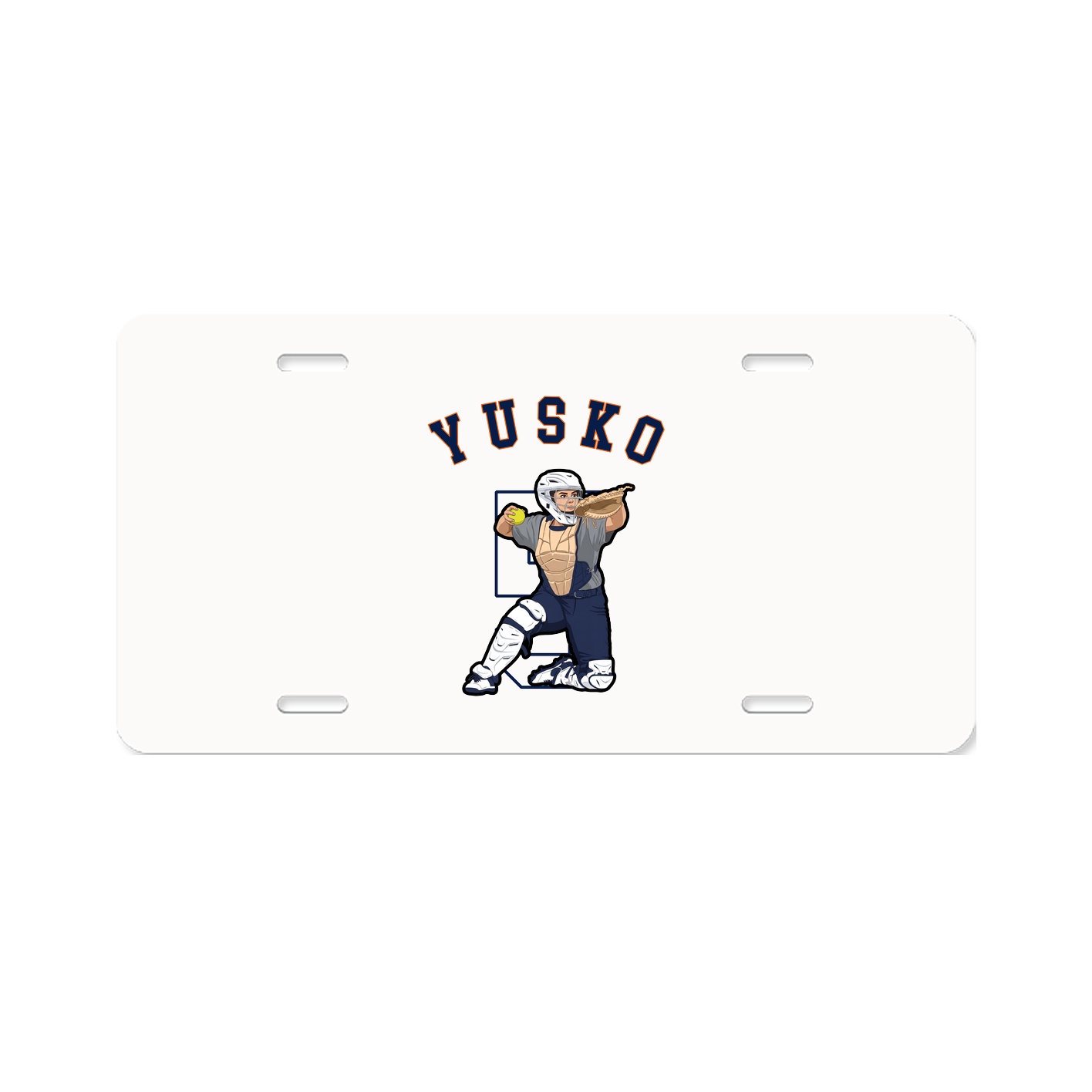 License Plate — Shirsey Arch in Classic