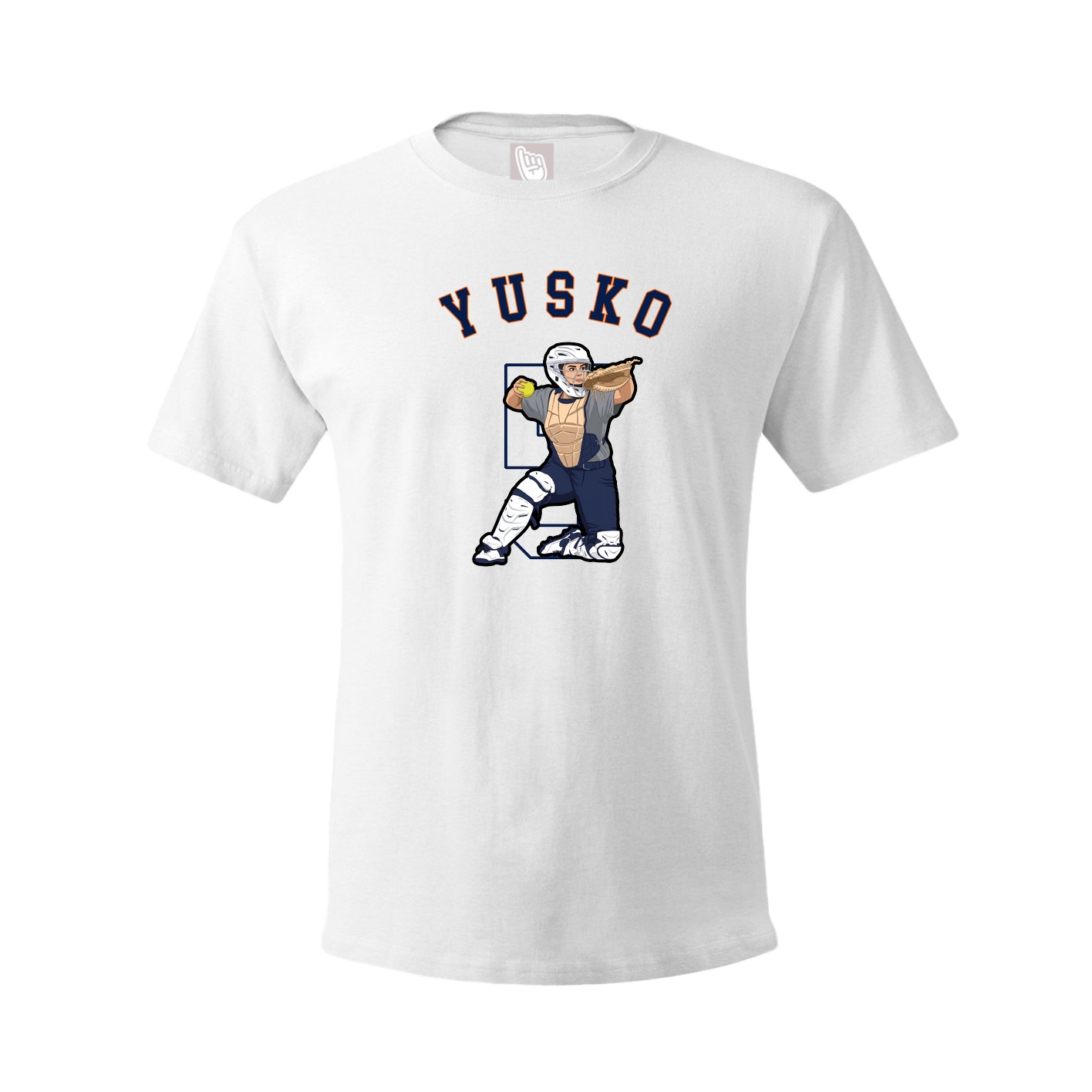 Tee — Shirsey Arch in White