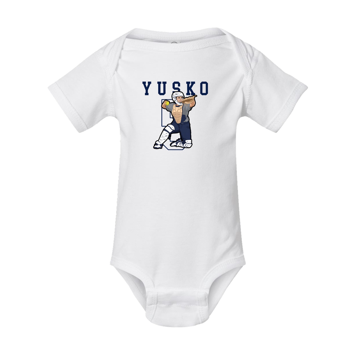 Baby Onesie — Shirsey in White