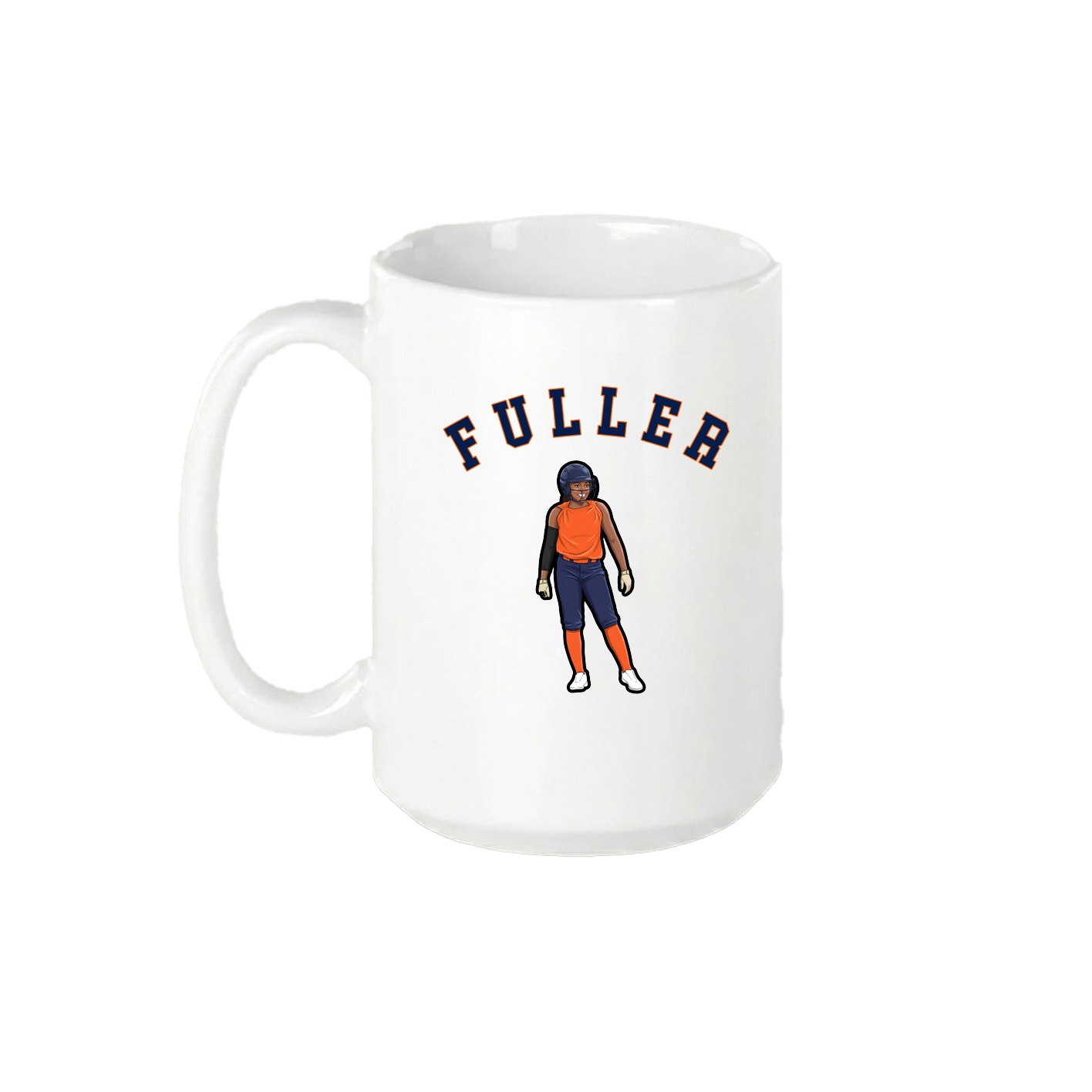 15oz Coffee Mug — Shirsey Arch in White
