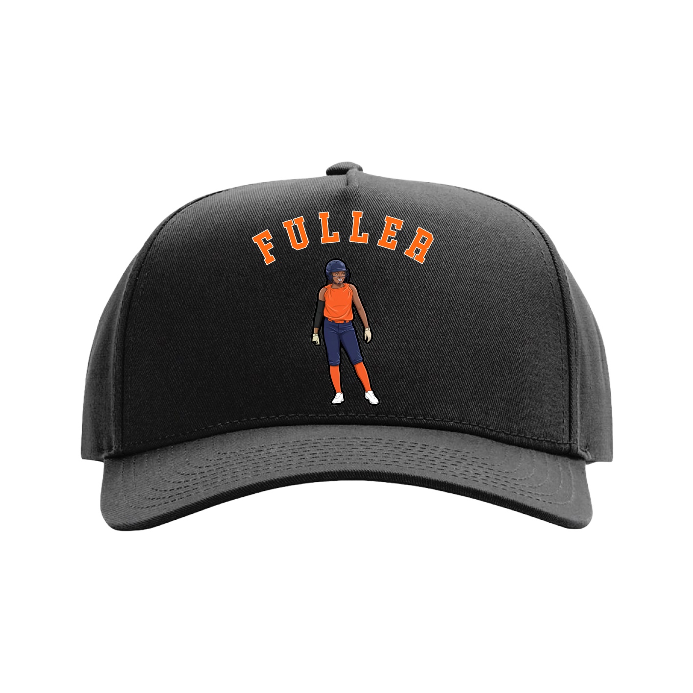 Full Fabric Five-Panel Champ Cap