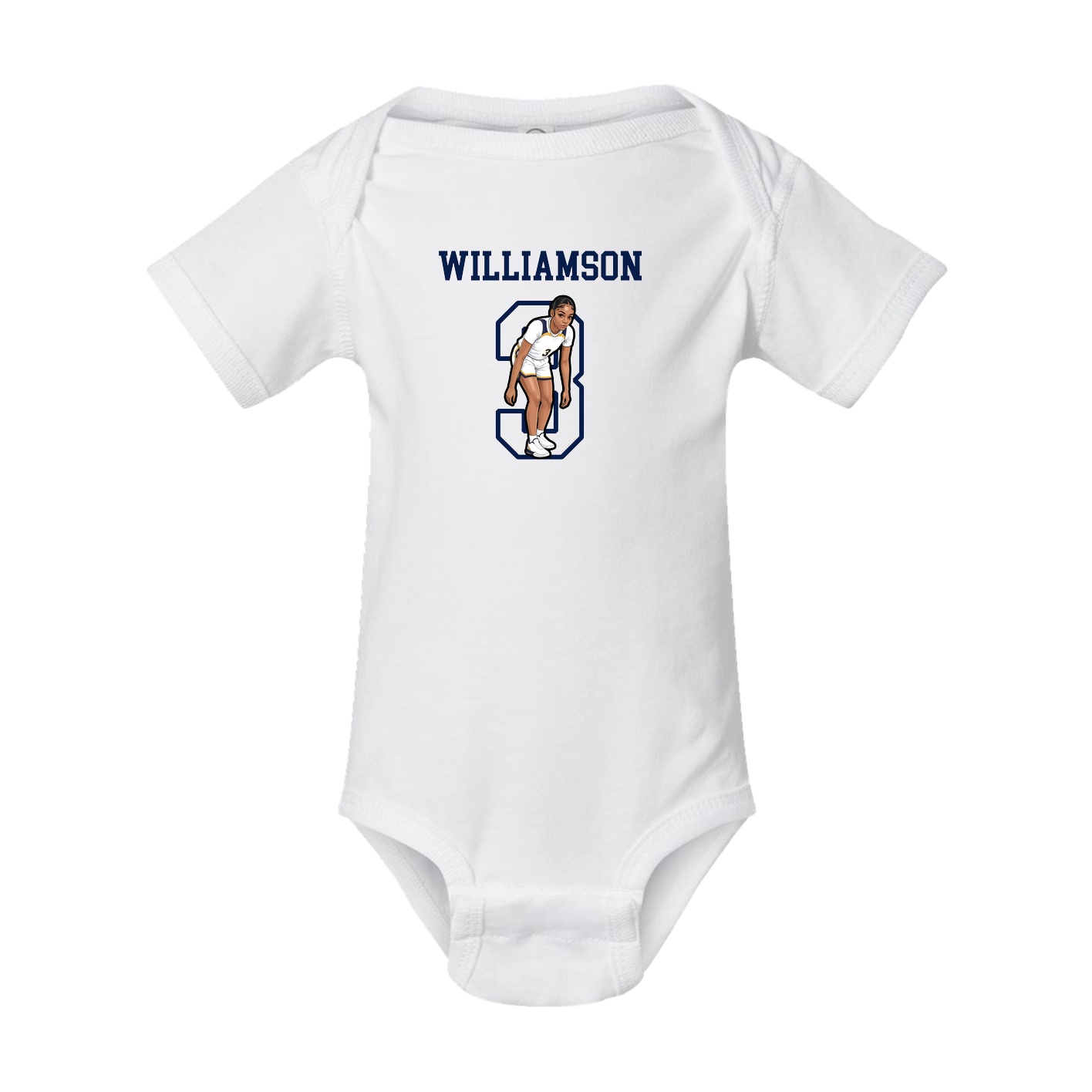 Baby Onesie — Shirsey in White