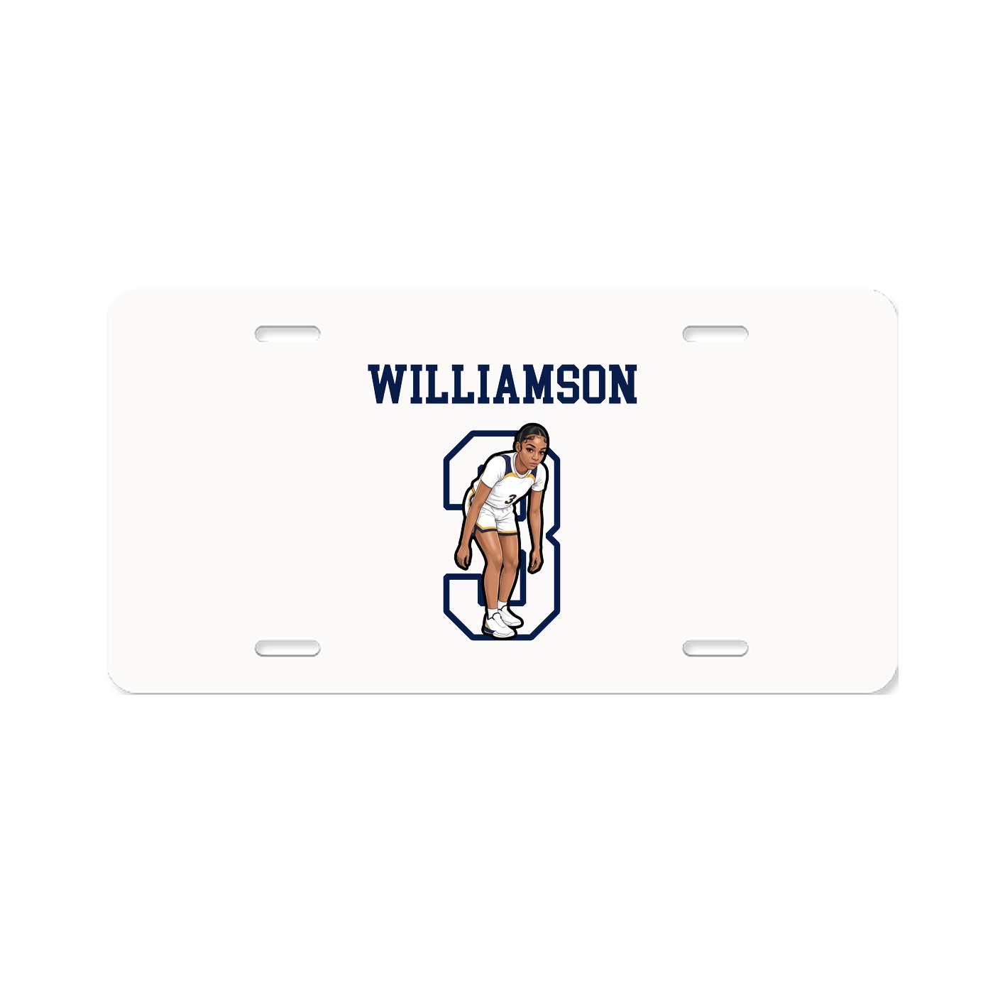 License Plate — Shirsey in Classic