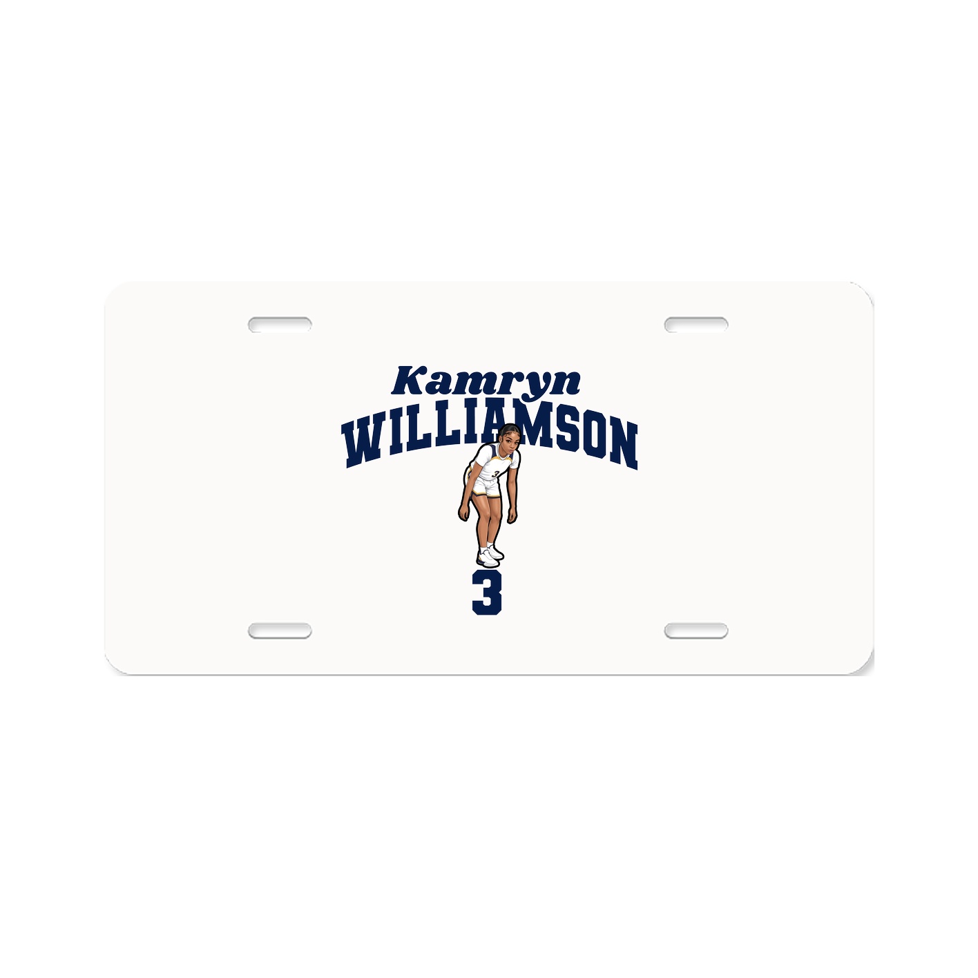 License Plate — Signature Arch in Classic
