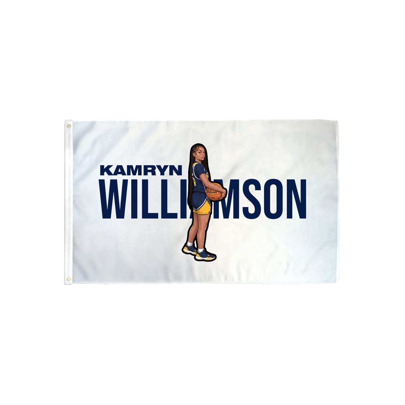 3x5 Flag — Player Name in Classic