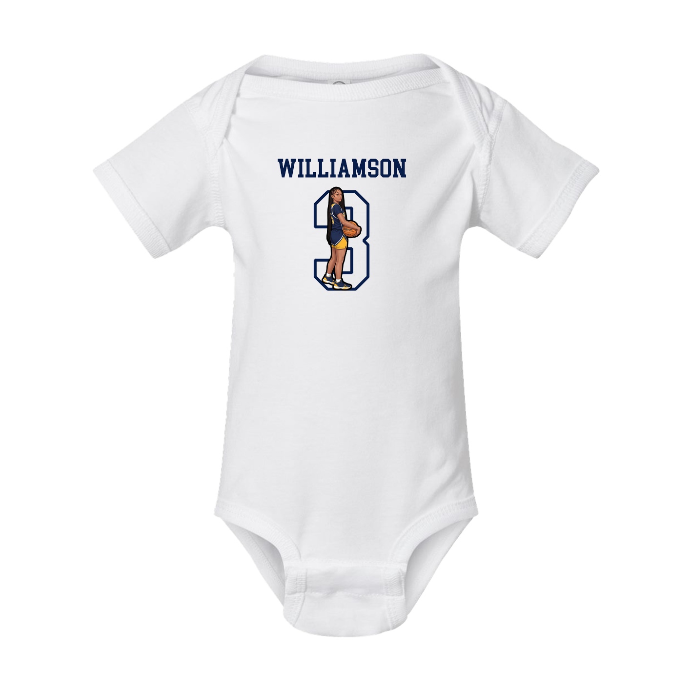 Baby Onesie — Shirsey in White