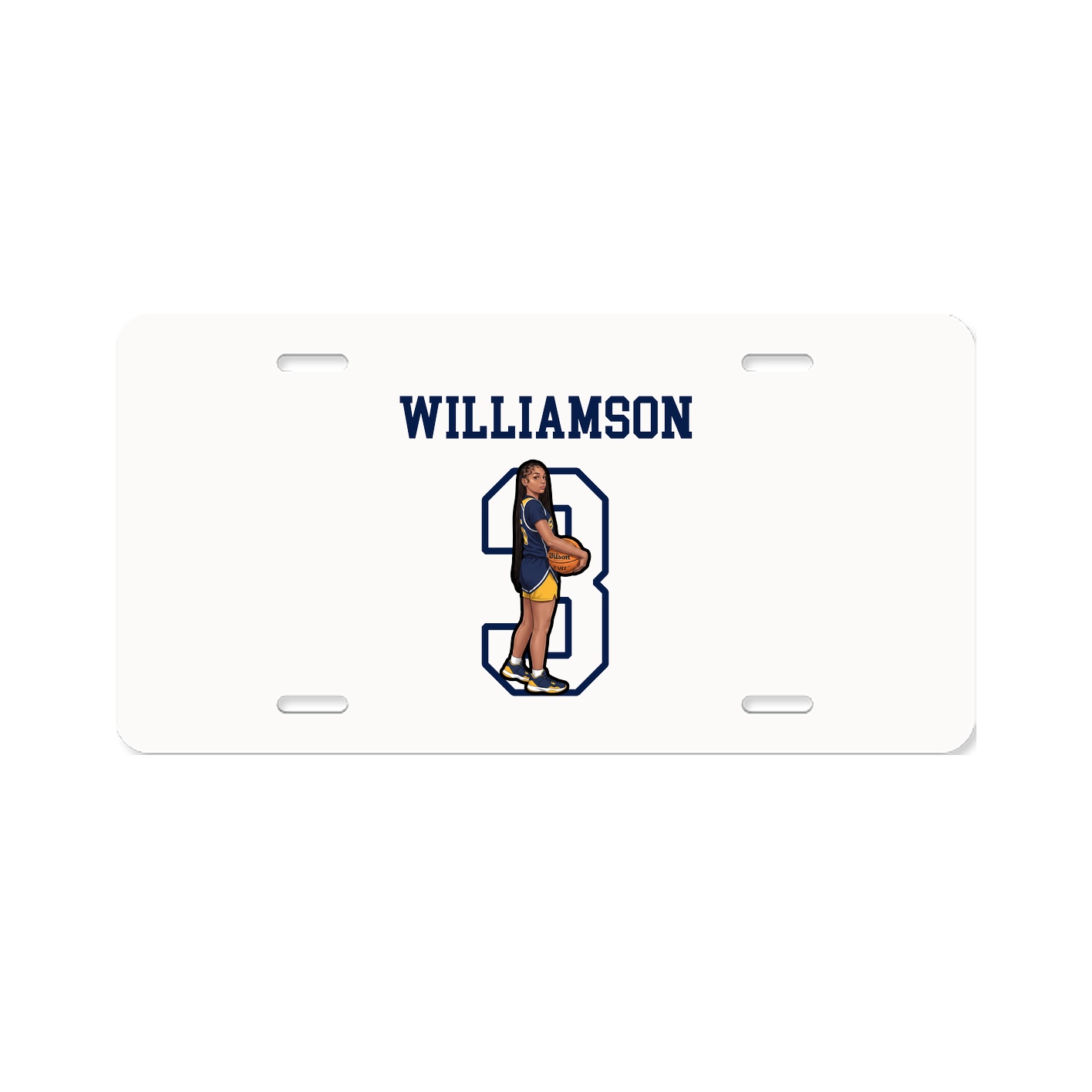 License Plate — Shirsey in Classic