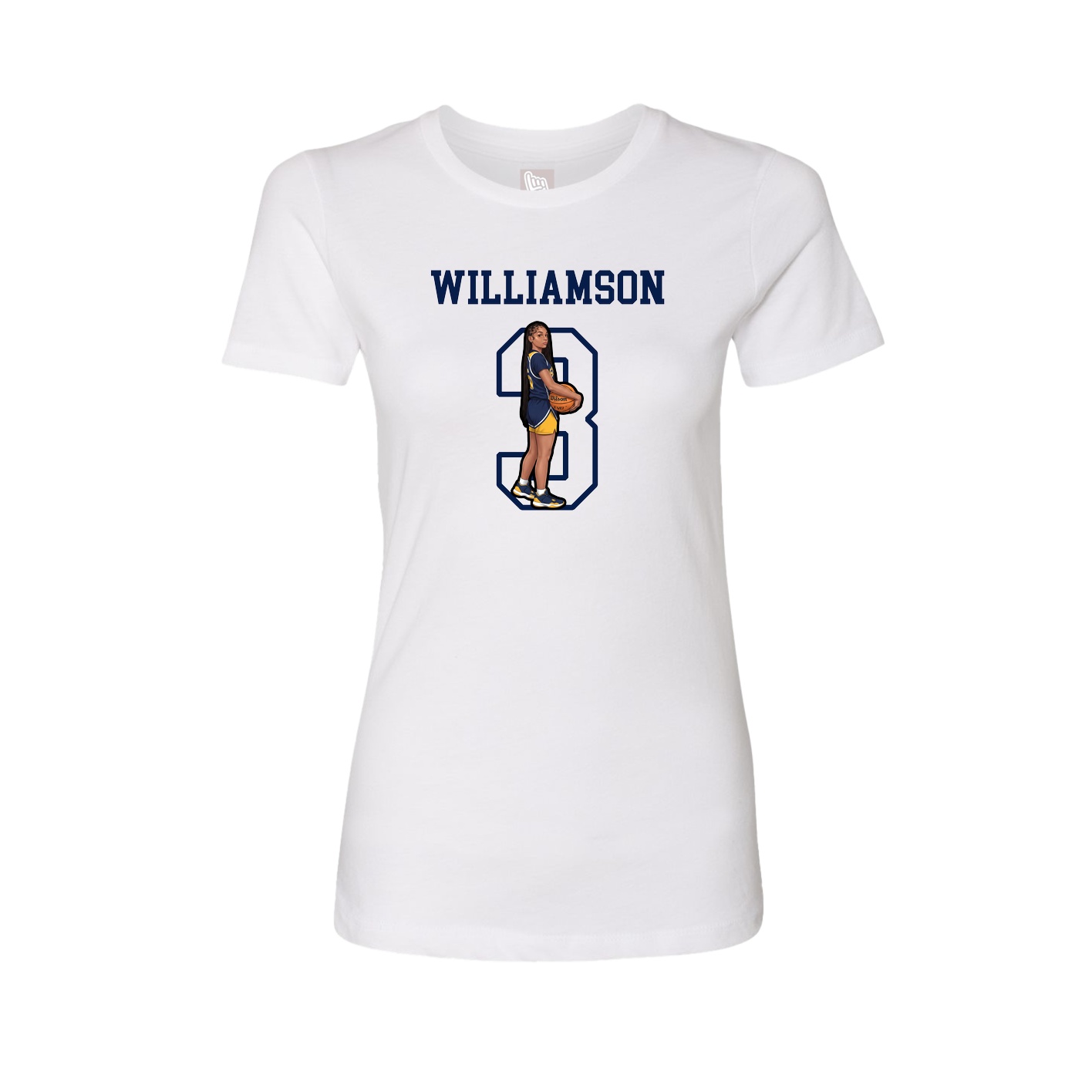 Fitted Women's Tee — Shirsey in White