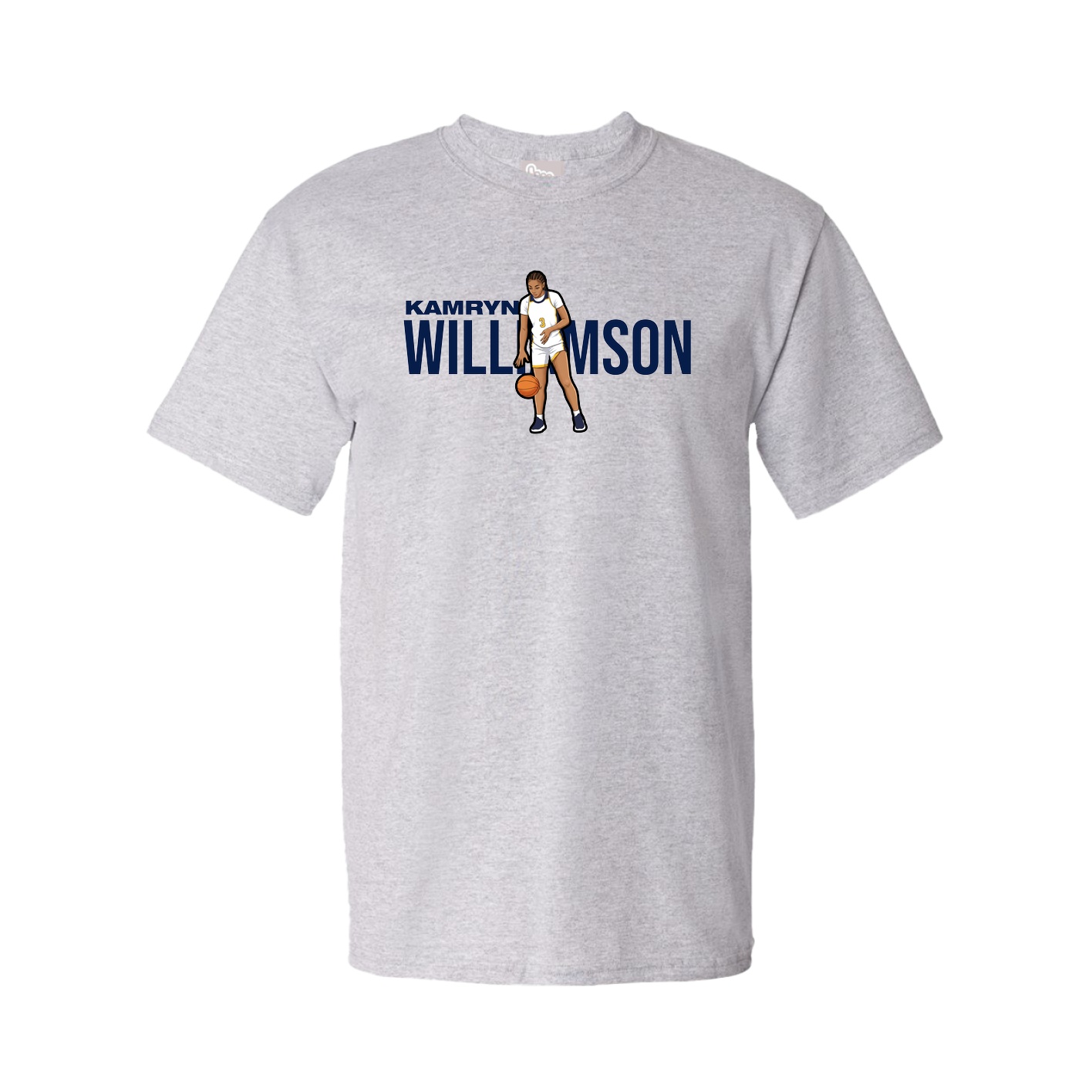 Tee — Player Name in Grey