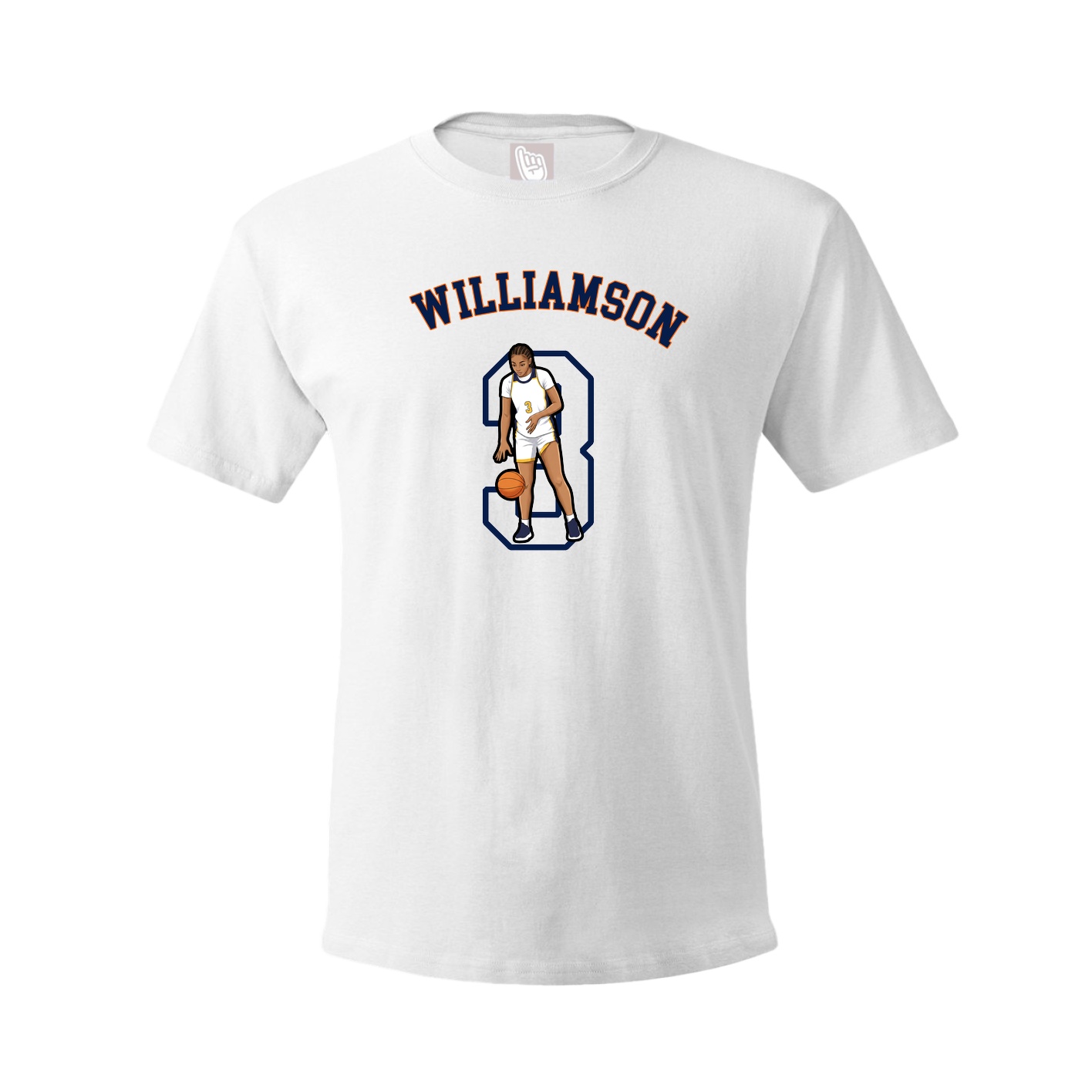Tee — Shirsey Arch in White