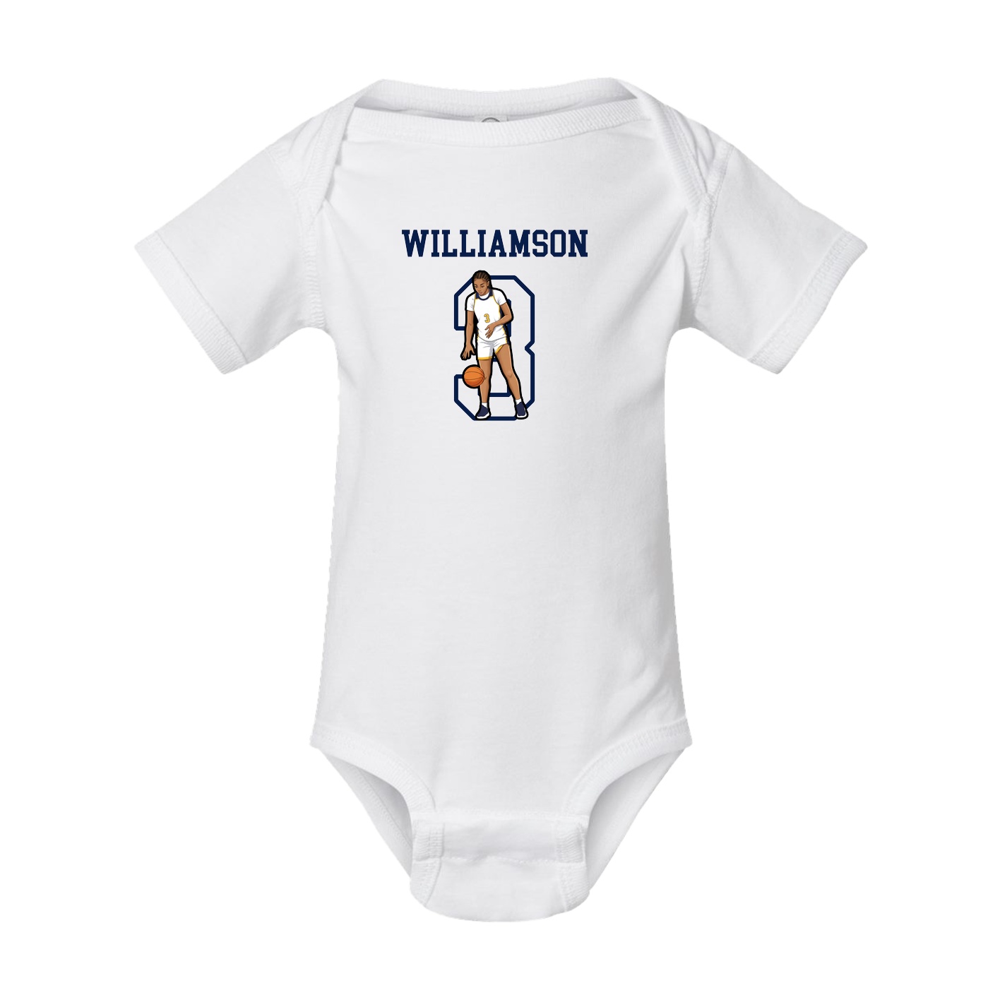 Baby Onesie — Shirsey in White