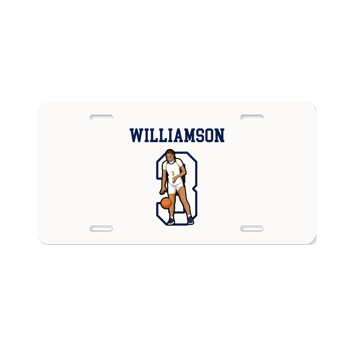 License Plate — Shirsey in Classic