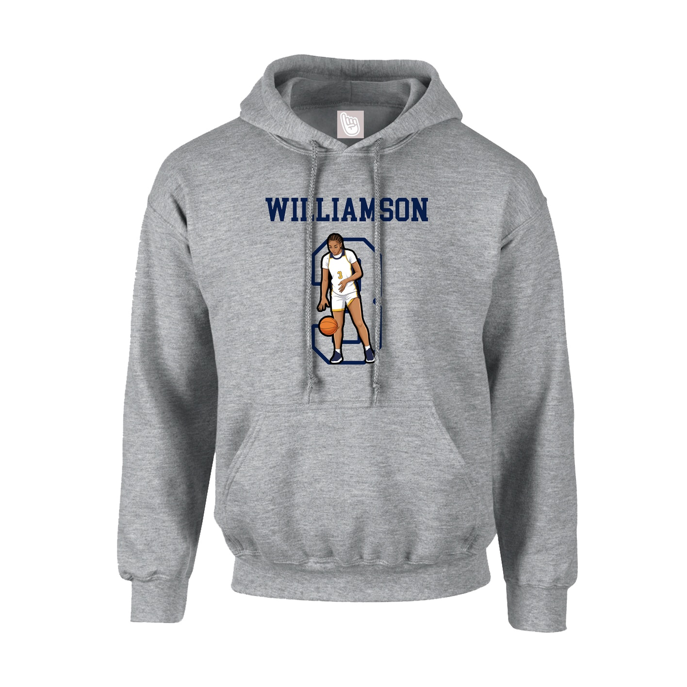 Youth Hoodie — Shirsey in Grey