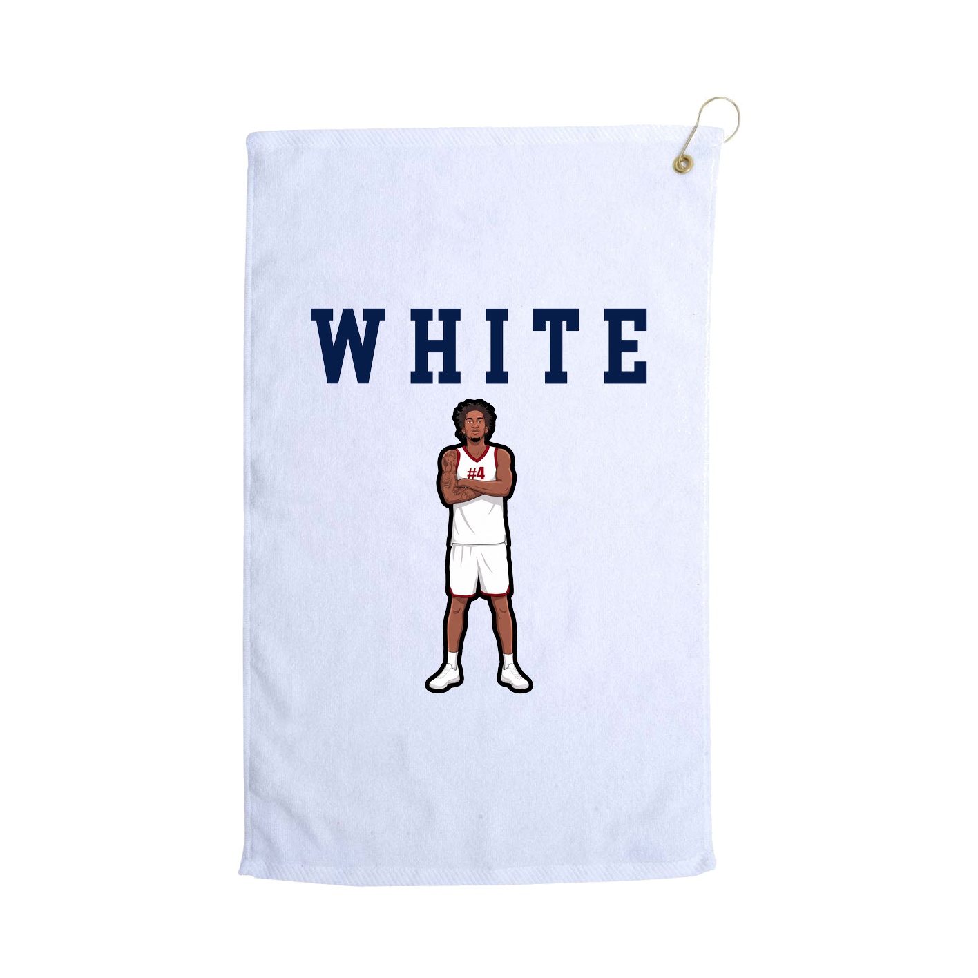 Golf Towel — Shirsey in White