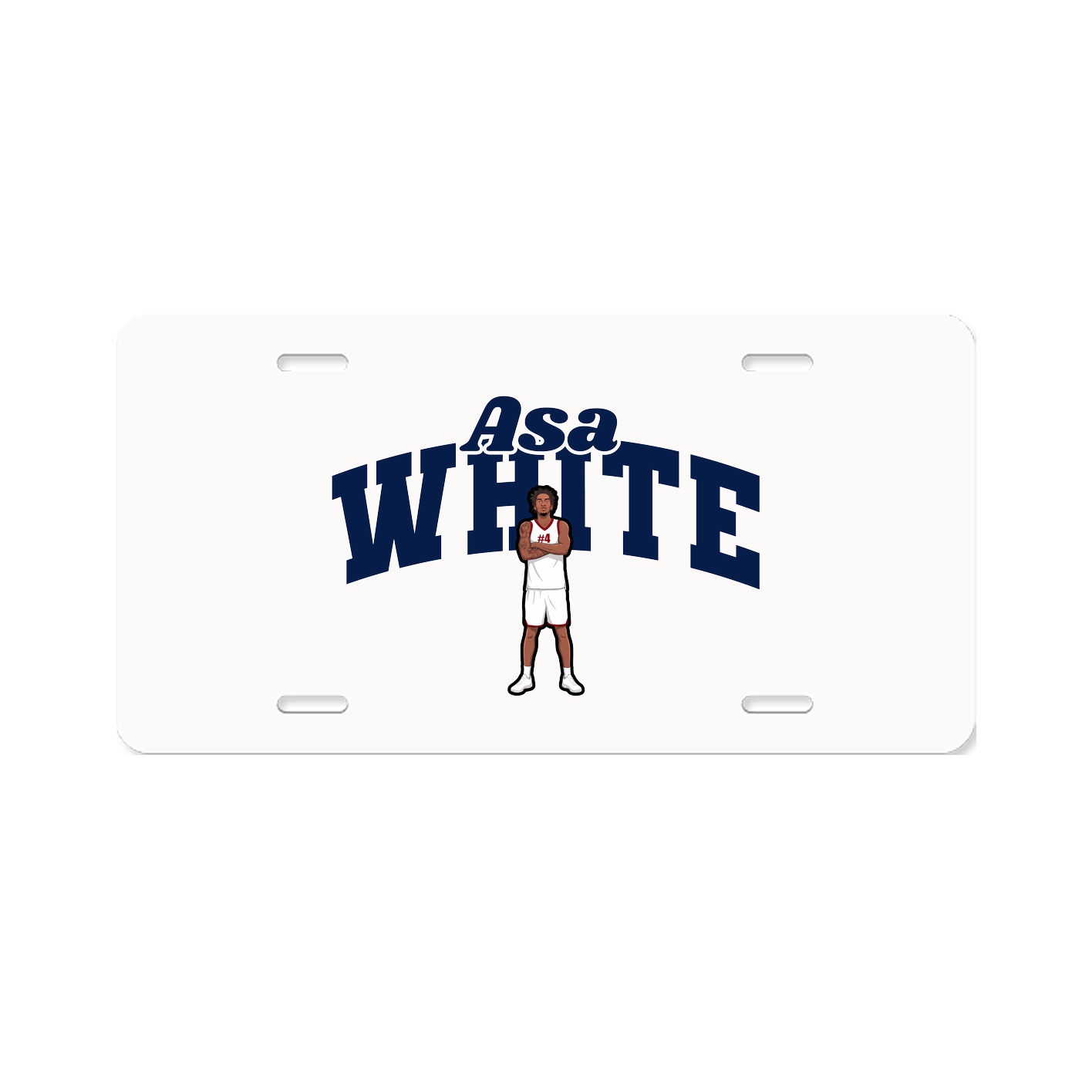 License Plate — Signature Arch in Classic
