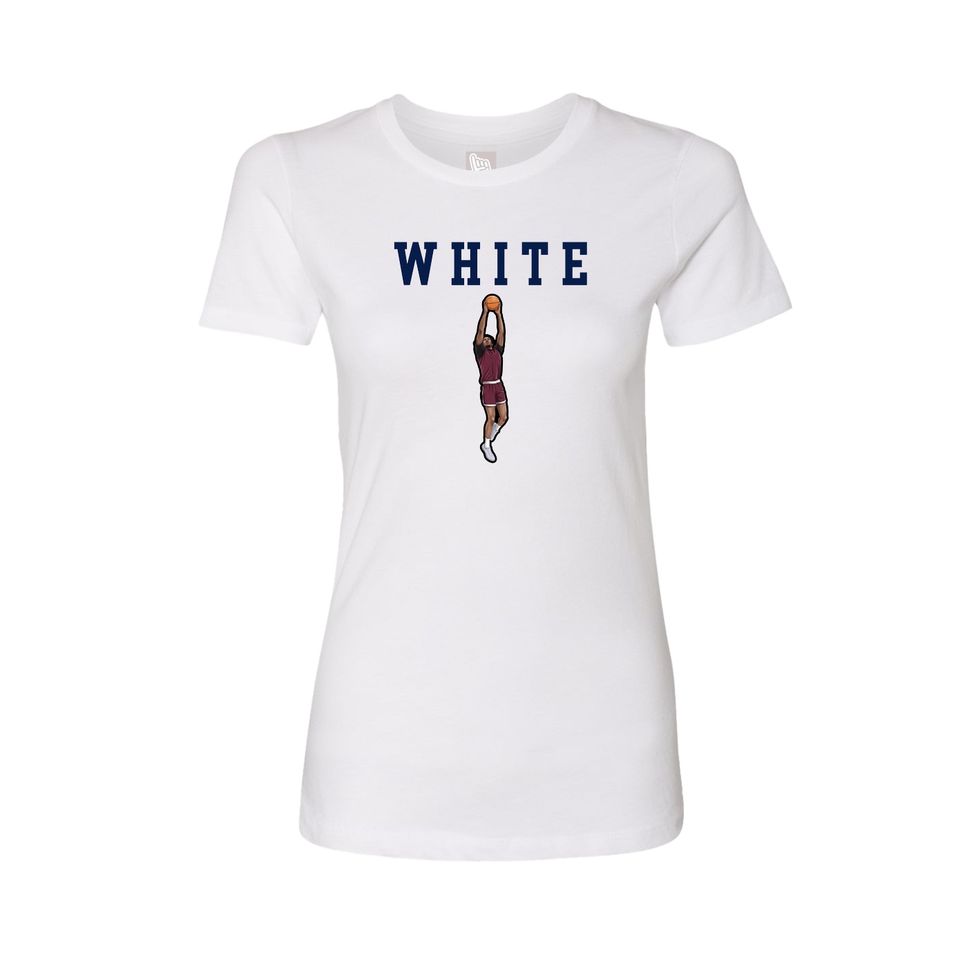 Fitted Women's Tee — Shirsey in White