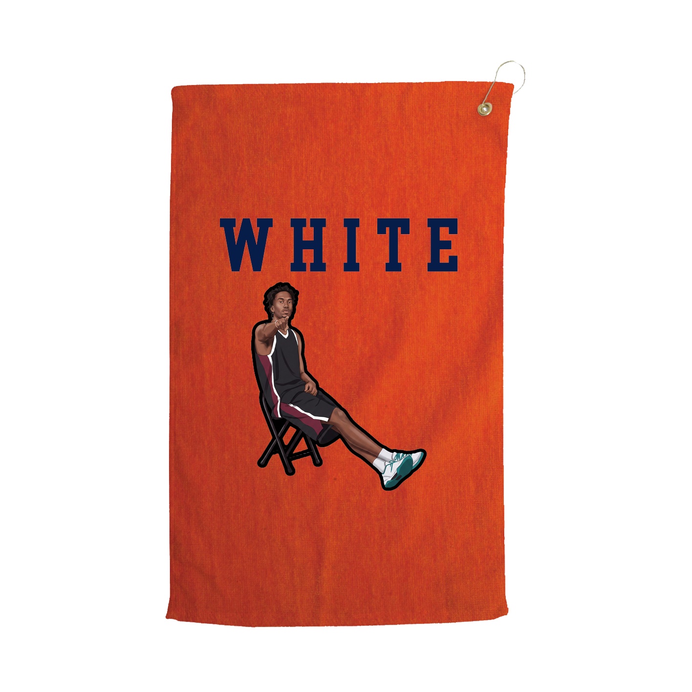 Golf Towel — Shirsey in Orange