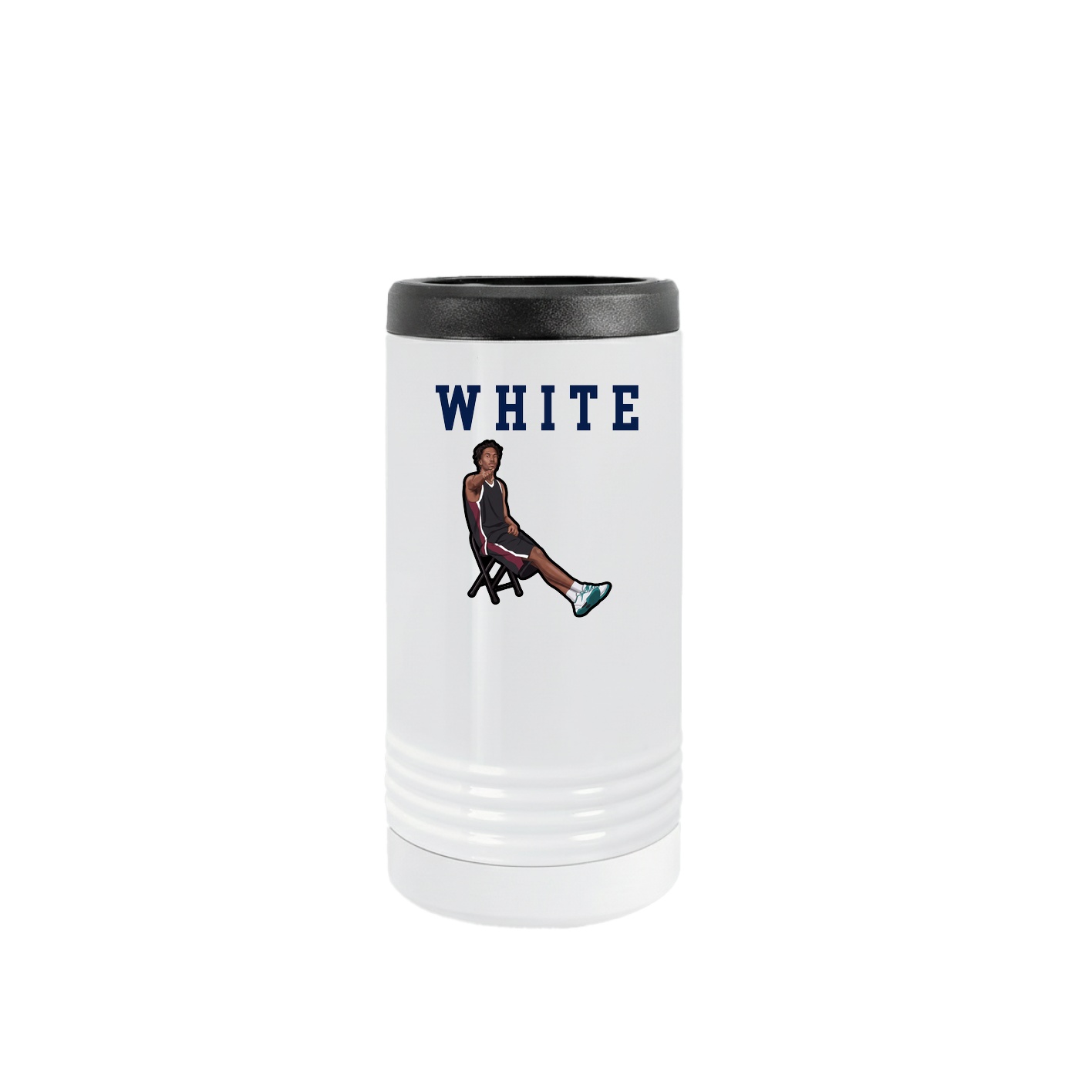 Slim Beverage Holder — Shirsey in White
