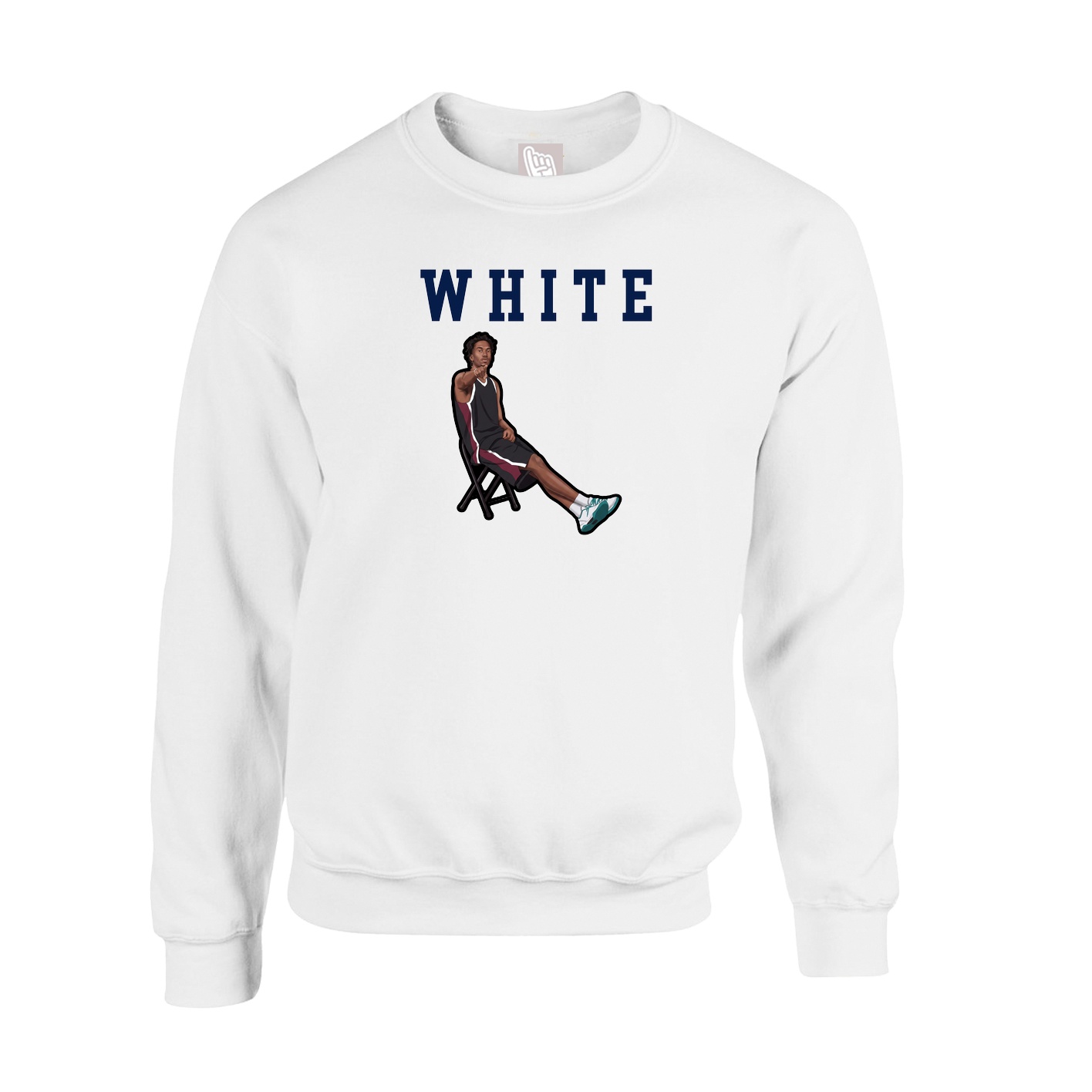 Fleece Crew — Shirsey in White