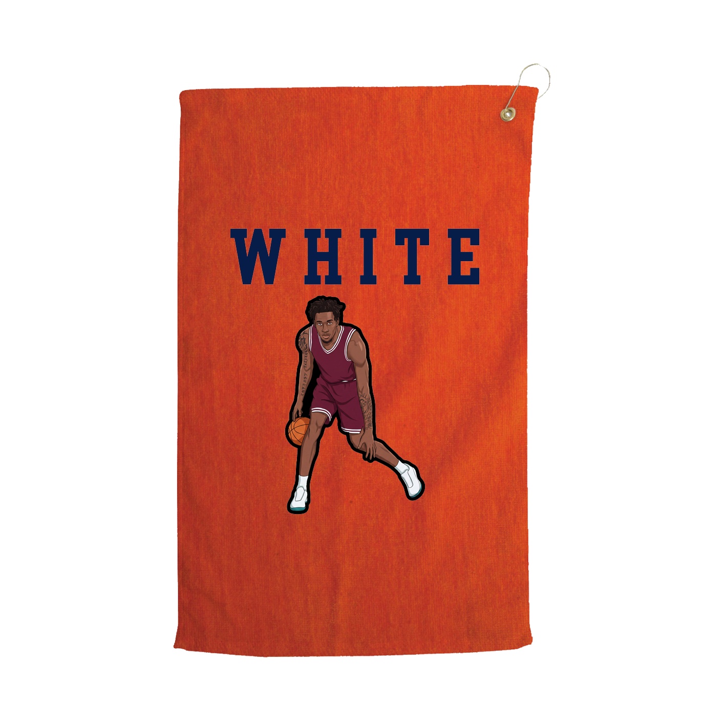 Golf Towel — Shirsey in Orange