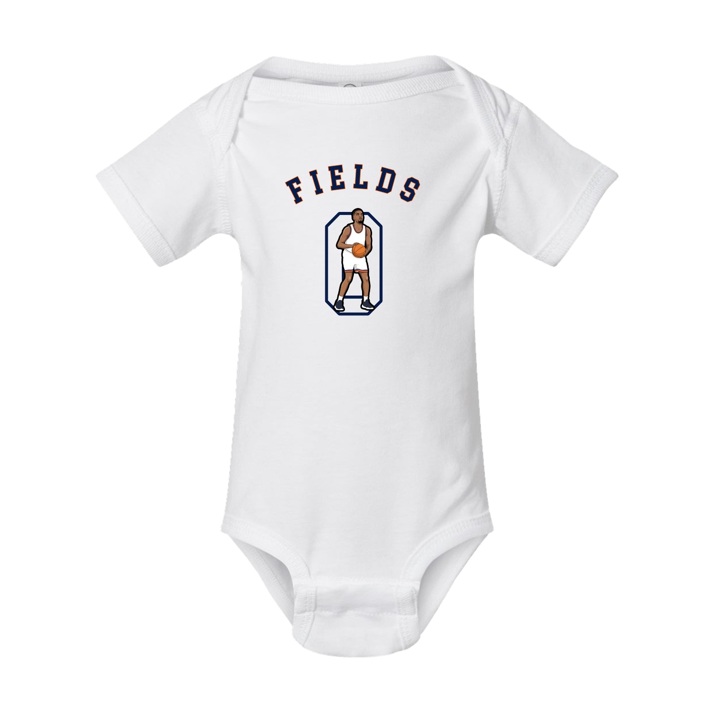 Baby Onesie — Shirsey Arch in White