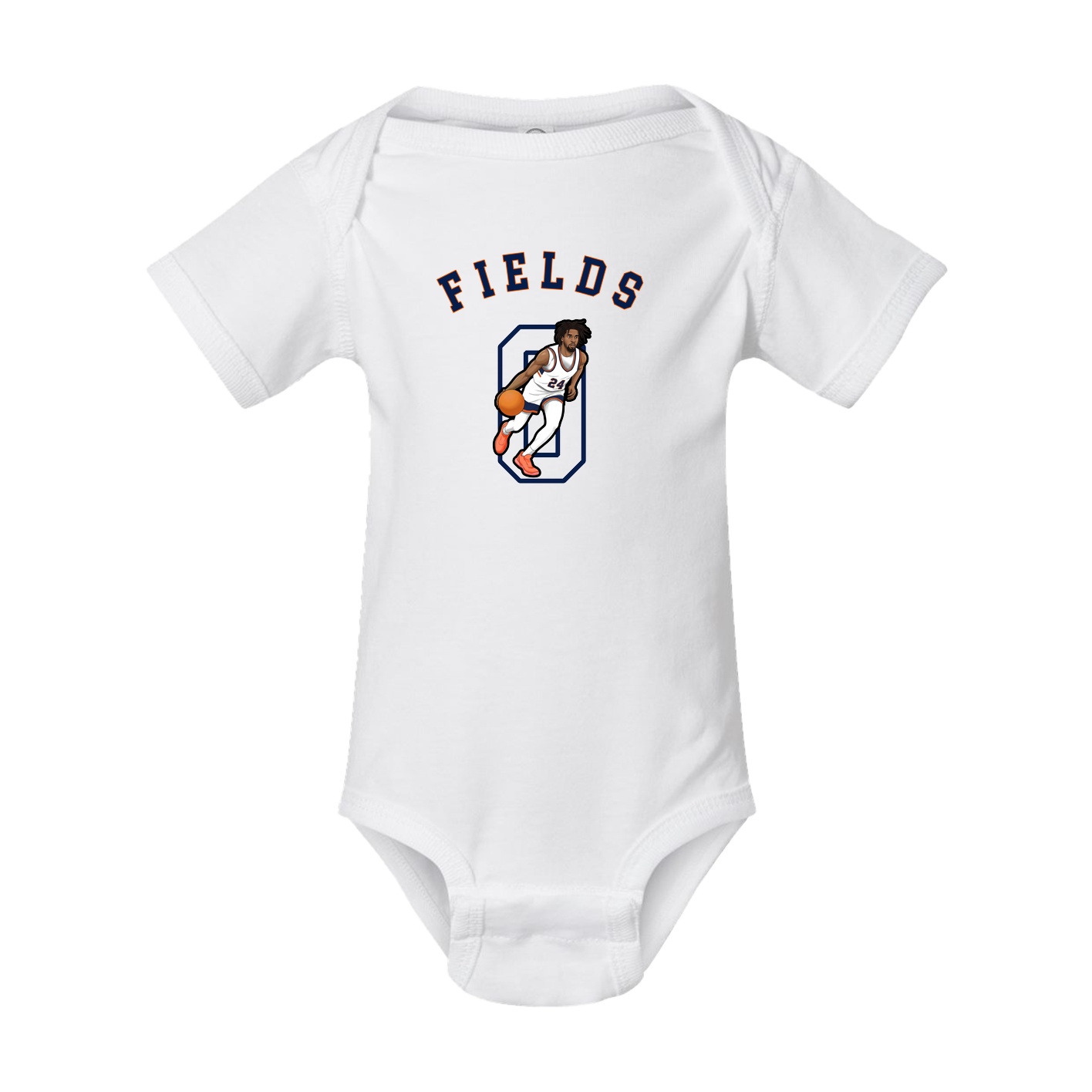 Baby Onesie — Shirsey Arch in White