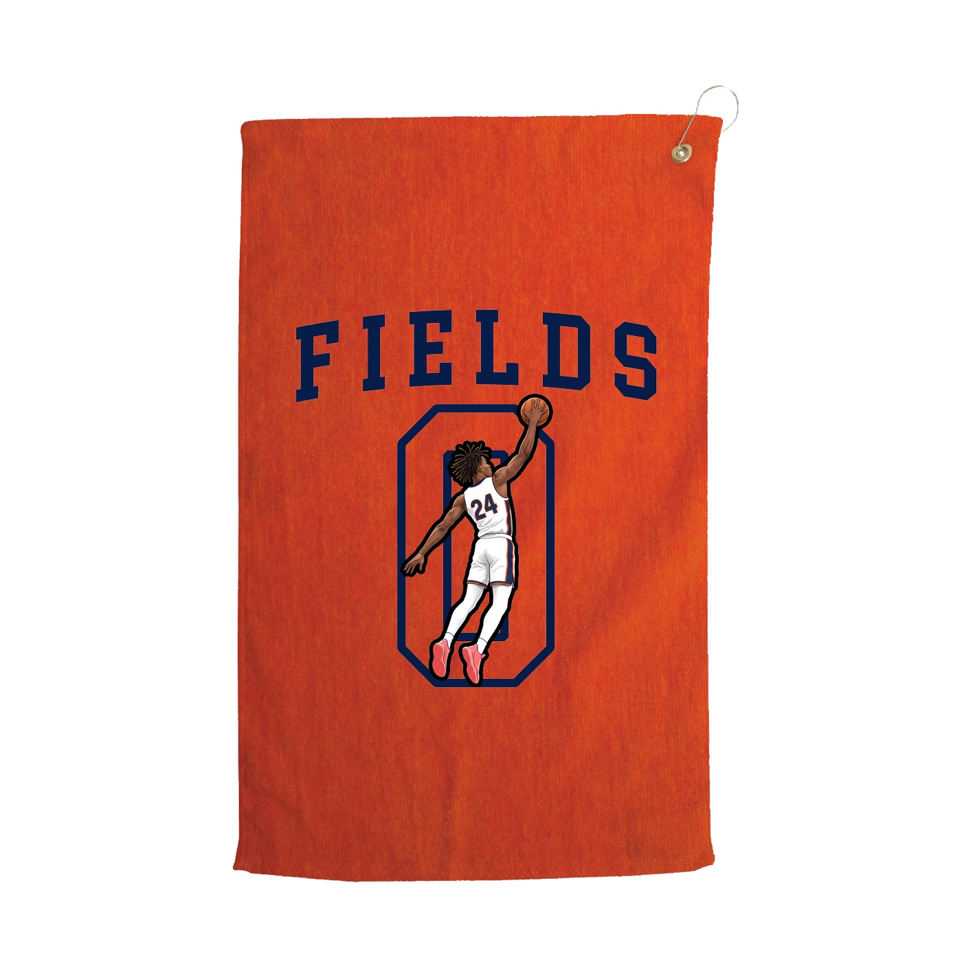 Golf Towel — Shirsey in Orange
