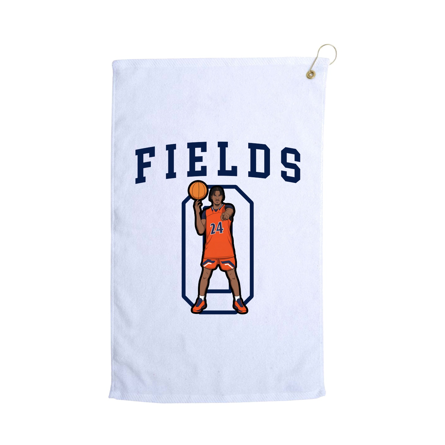Terry Velour Golf Towel