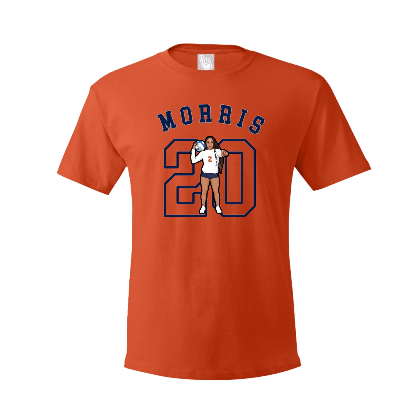 Youth Tee — Shirsey Arch in Orange