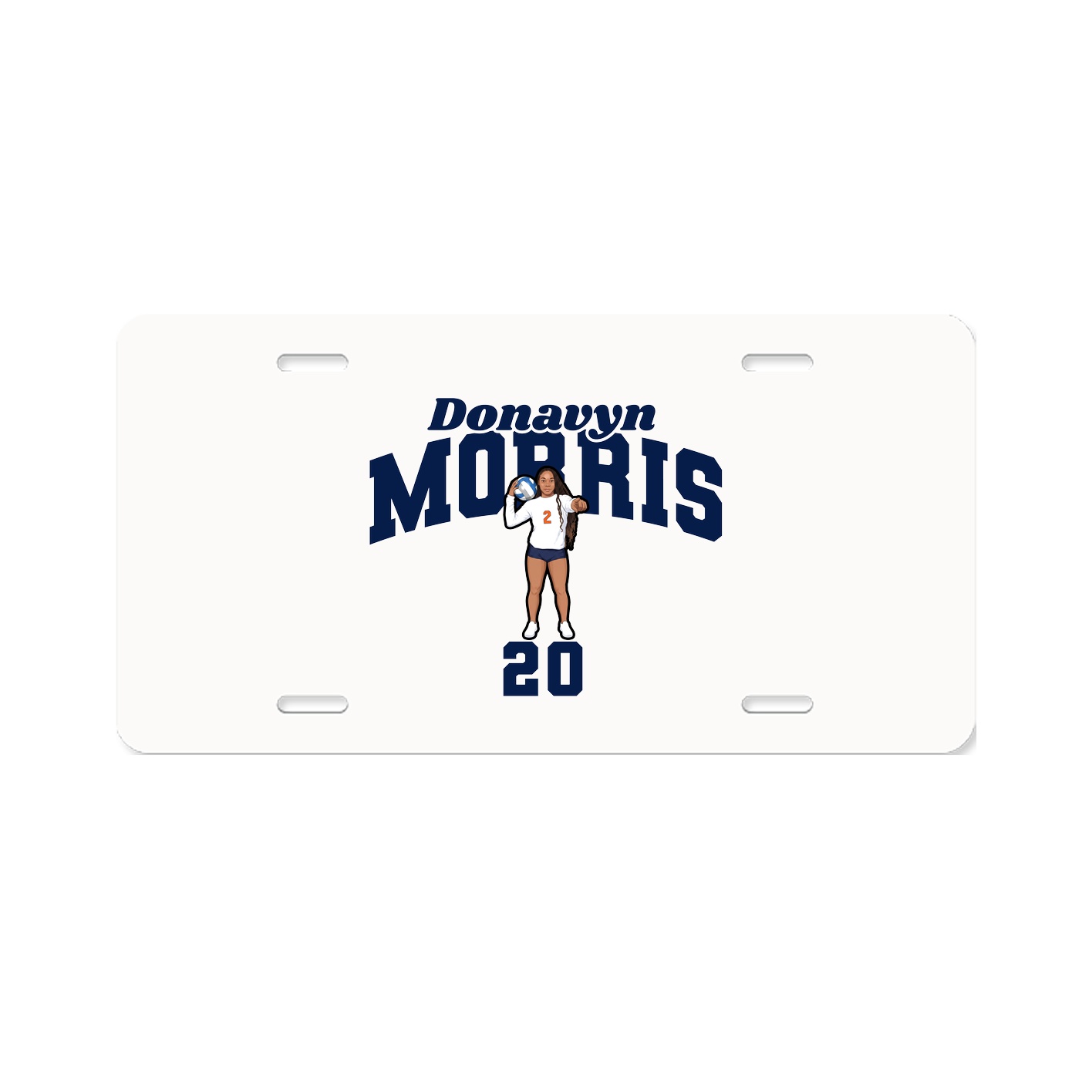 License Plate — Signature Arch in Classic