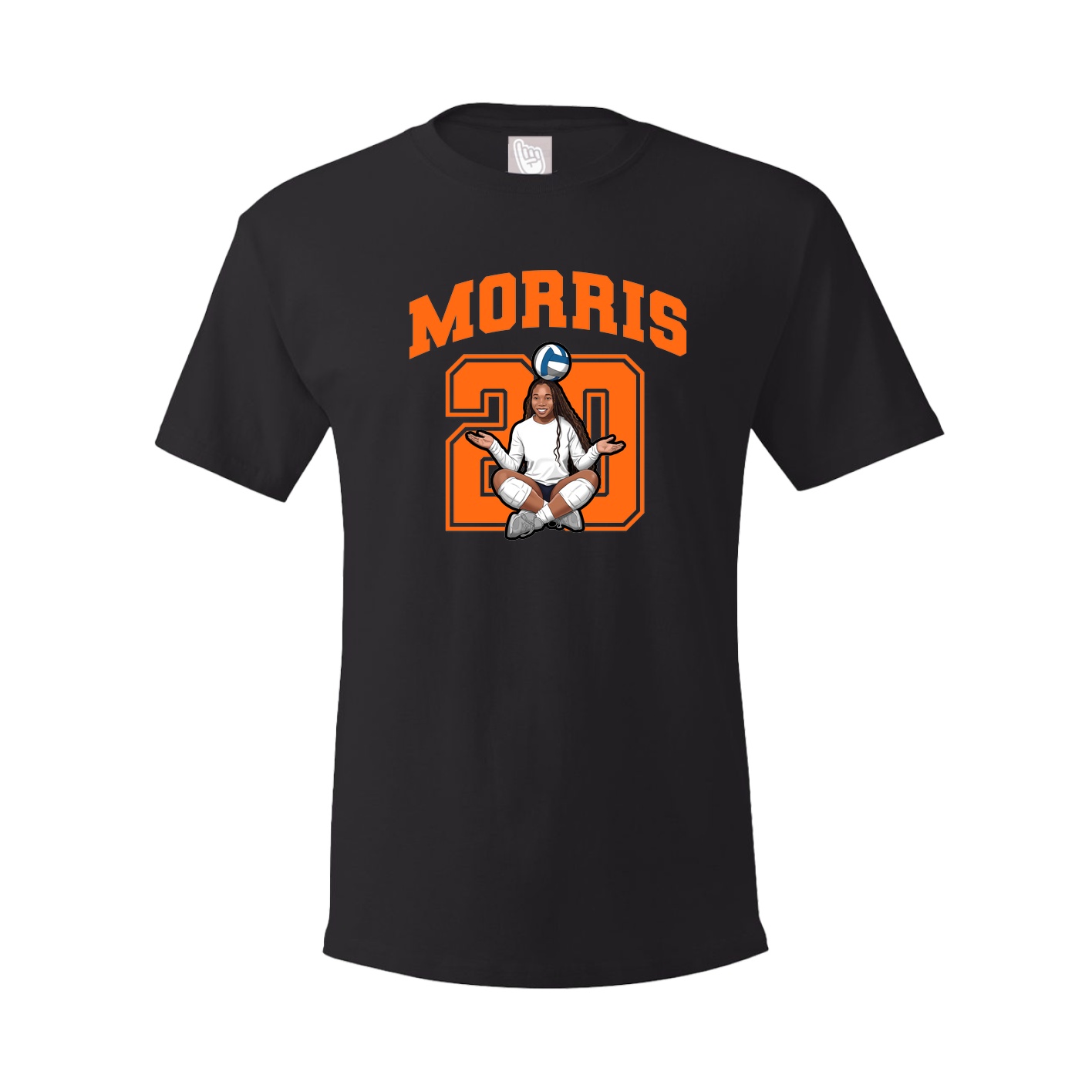 Tee — Number in Black