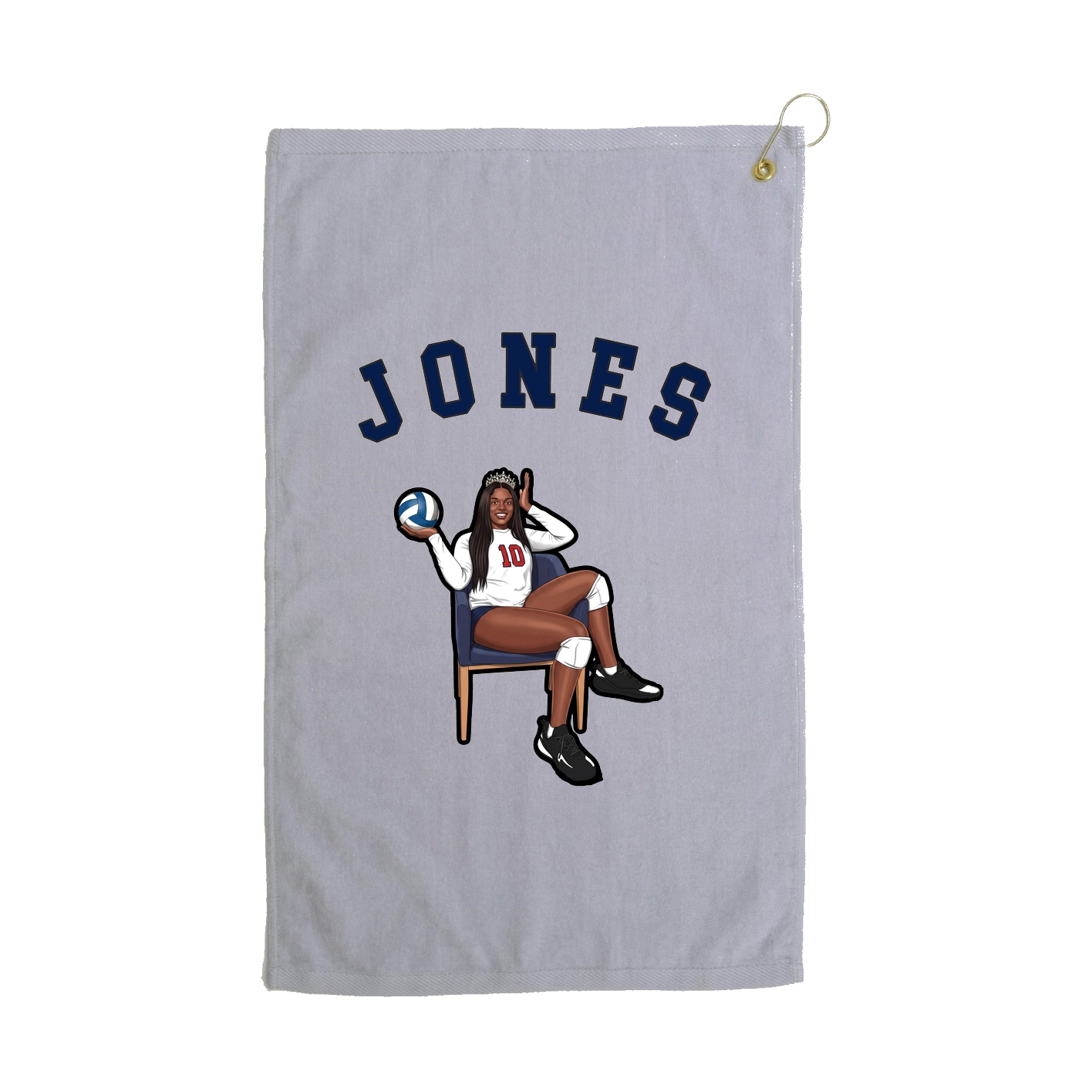 Golf Towel — Shirsey Arch in Grey