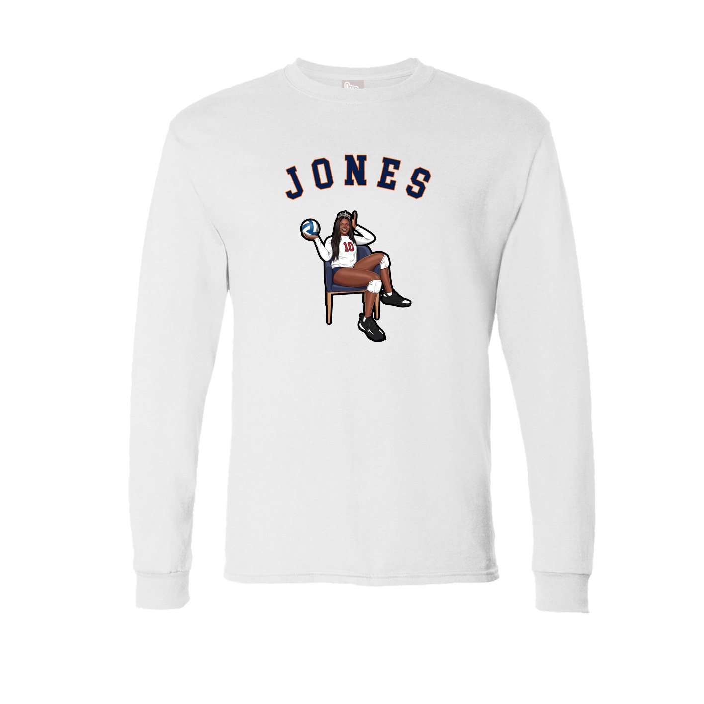 Long Sleeve Tee — Shirsey Arch in White